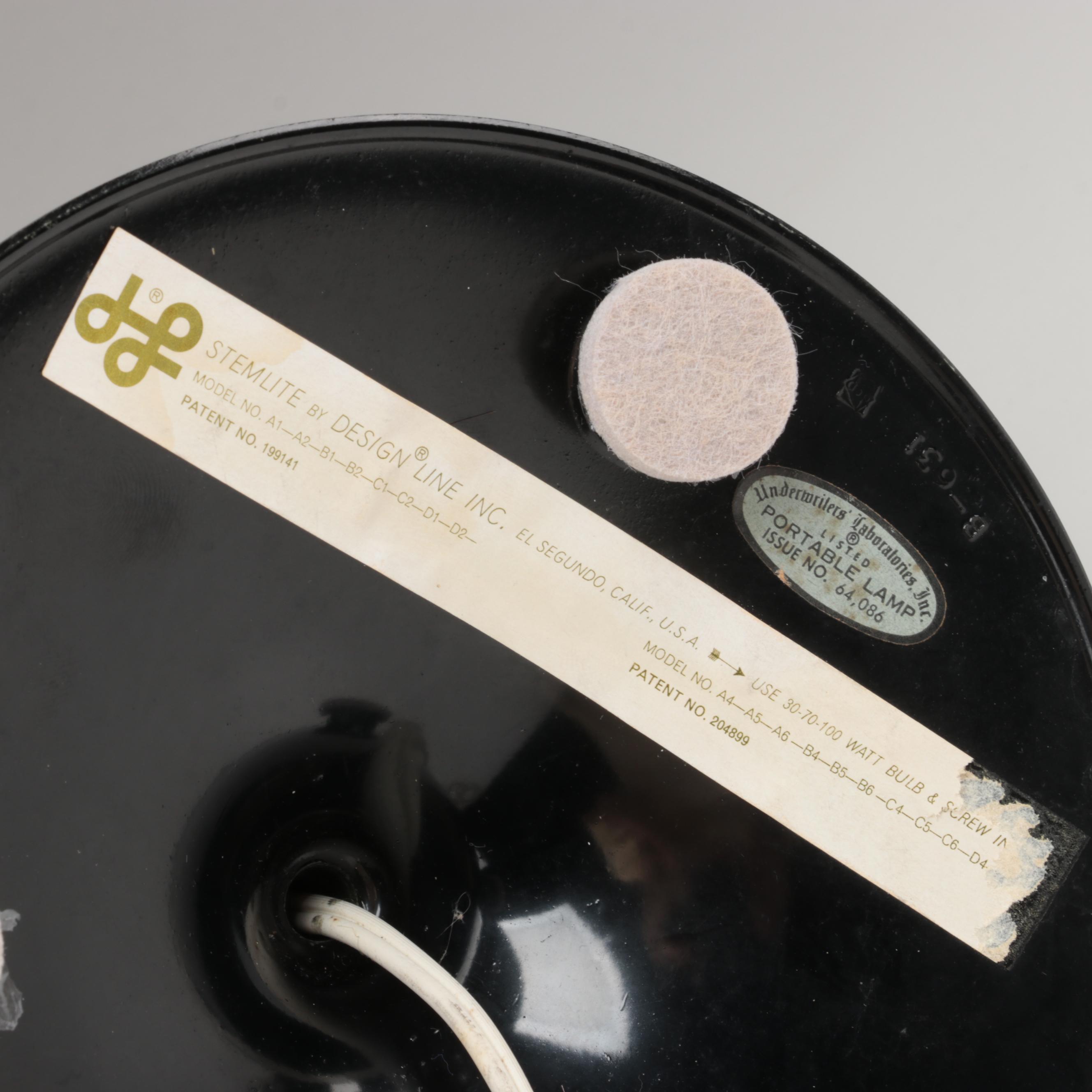 Bill Curry for Design Line Stemlite Mushroom Lamp, Circa 1970