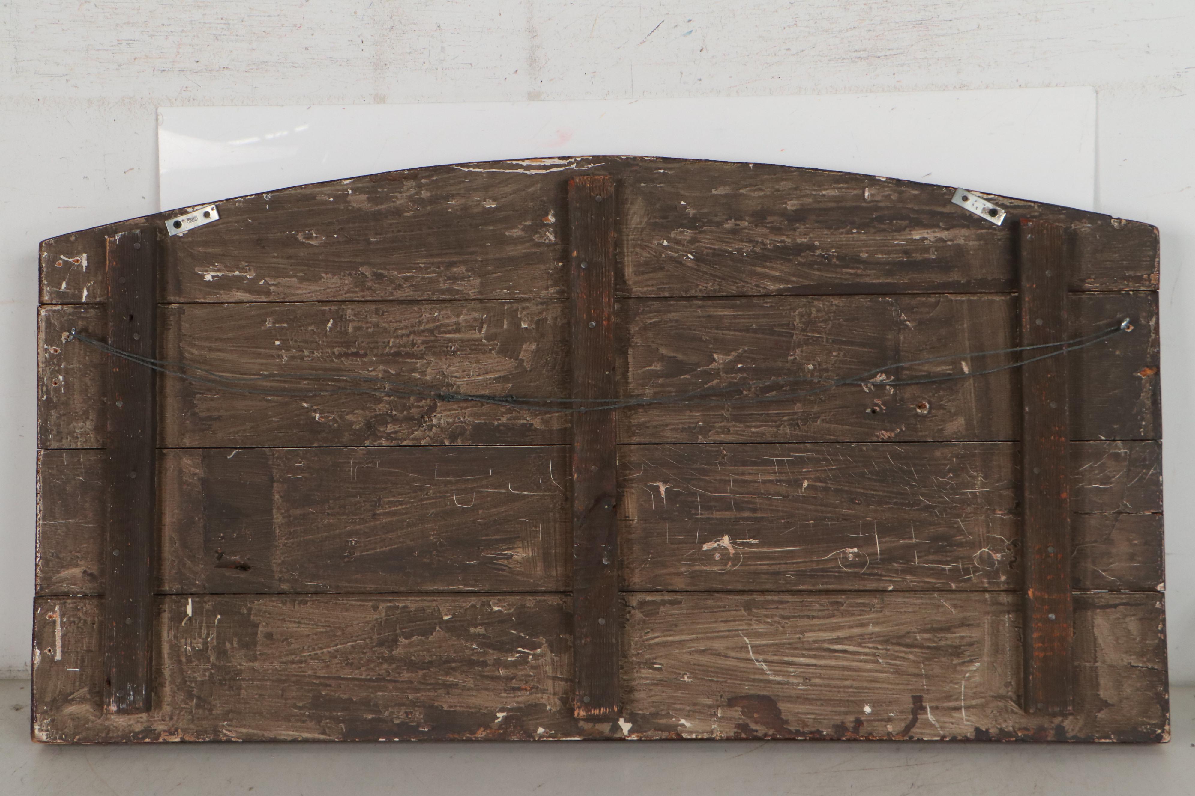 George Pocock (Seattle, Washington) Rowing Oars Sign, Circa 1957