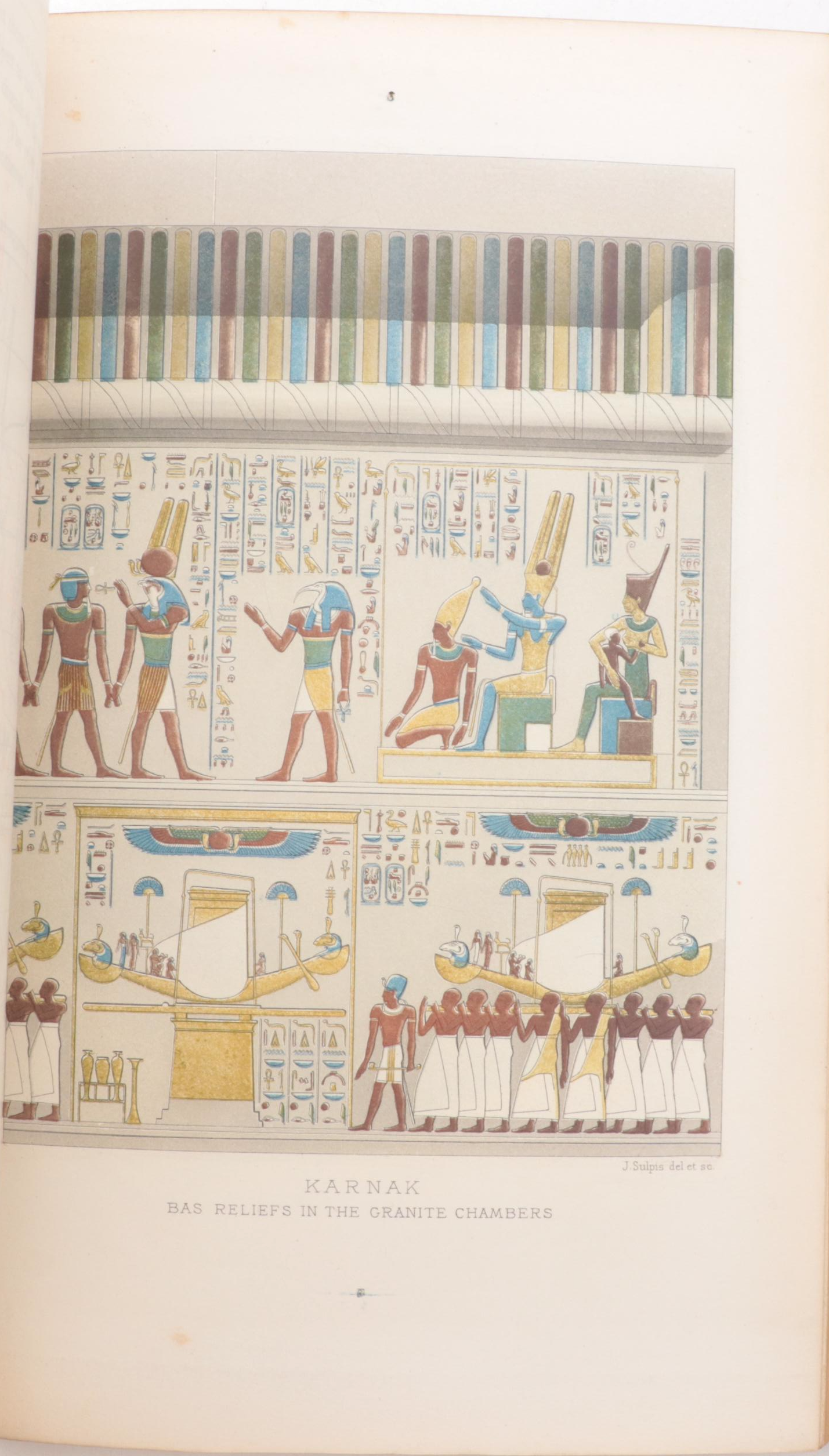 Illustrated "Art in Ancient Egypt" and More Volumes by G. Perrot and C. Chipiez
