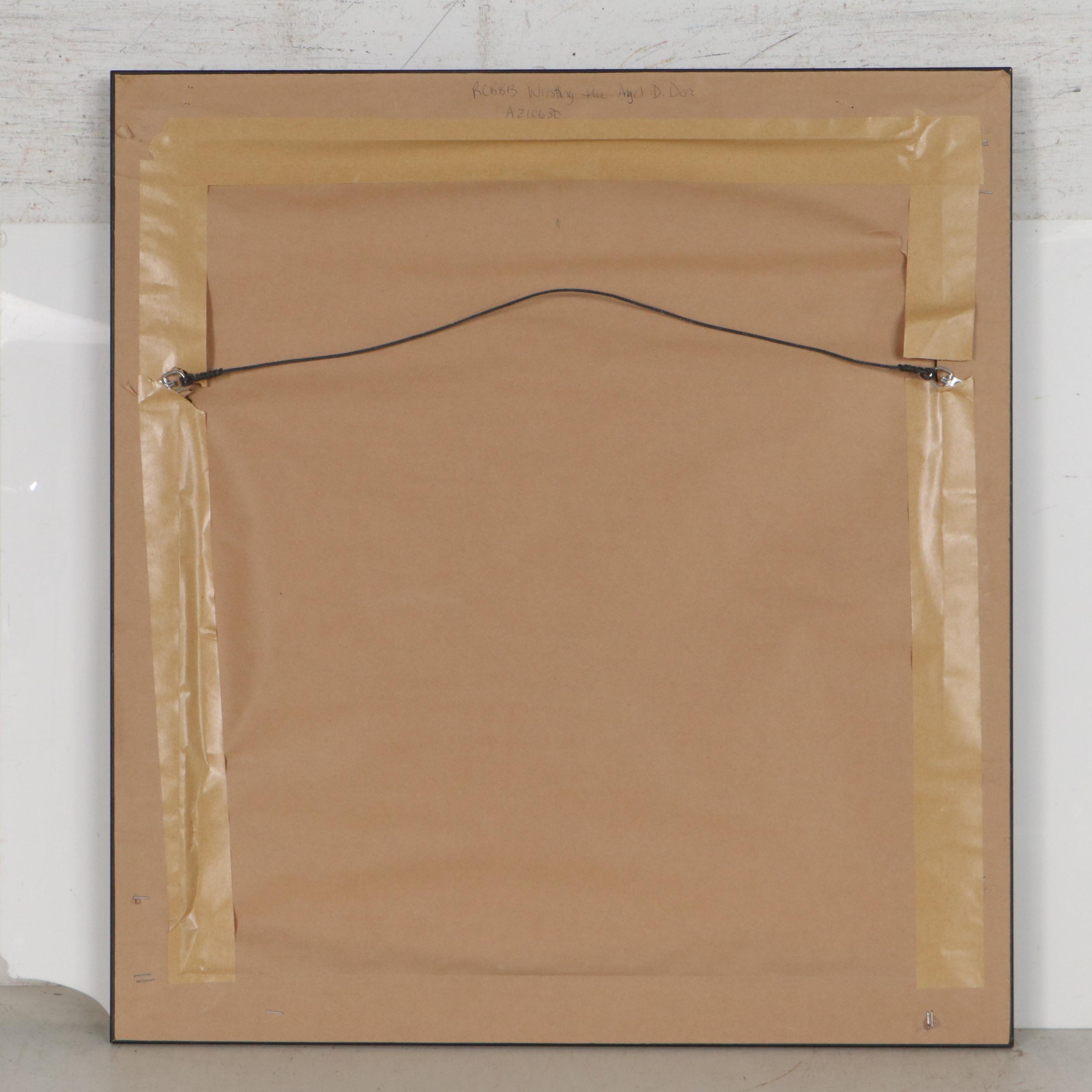 Guillaume Azoulay Digital Print "Wrestling the Angel"