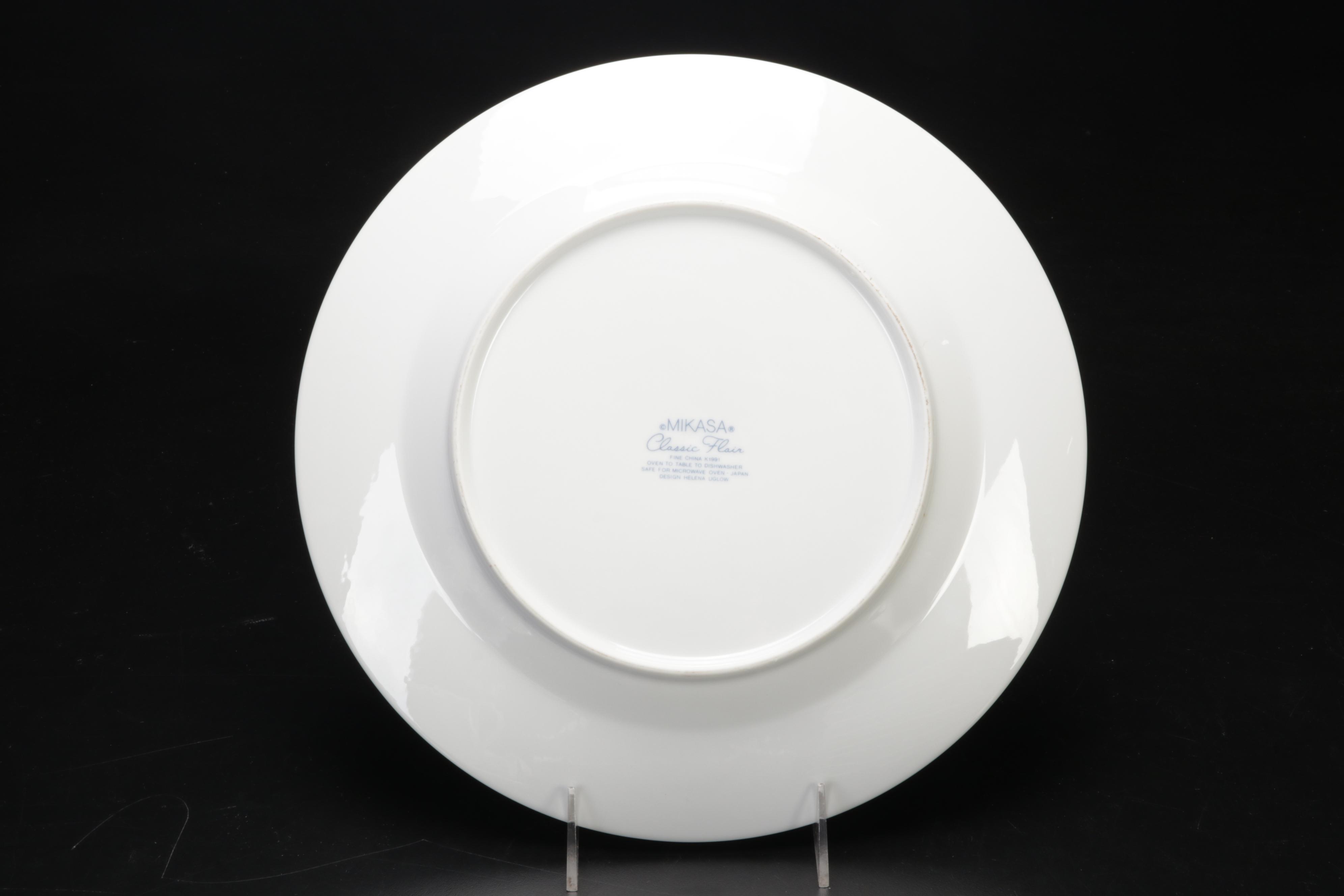 Hutschenreuther "Tavola" and Mikasa "Classic Flair" White Dinnerware