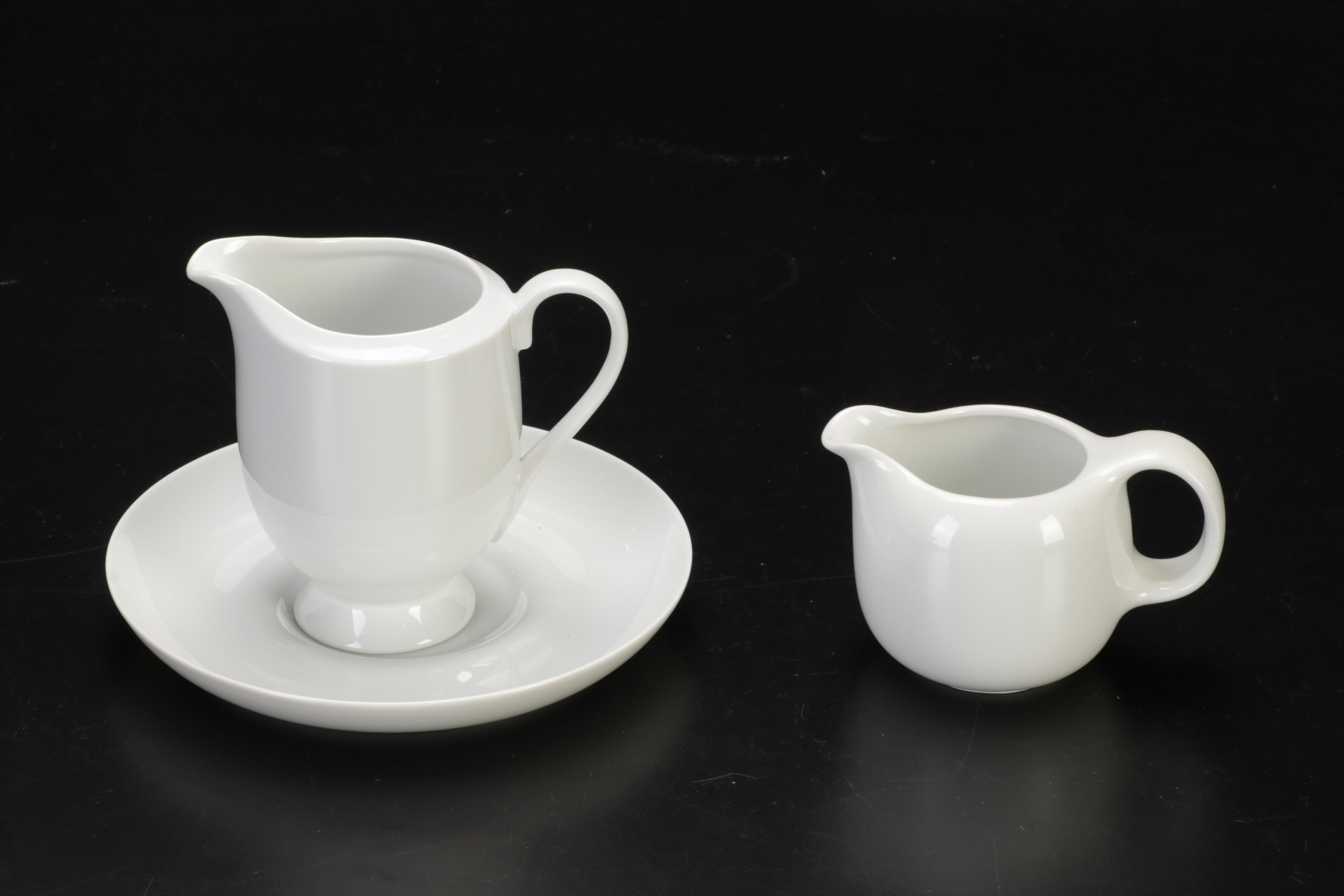 Hutschenreuther "Tavola" and Mikasa "Classic Flair" White Dinnerware