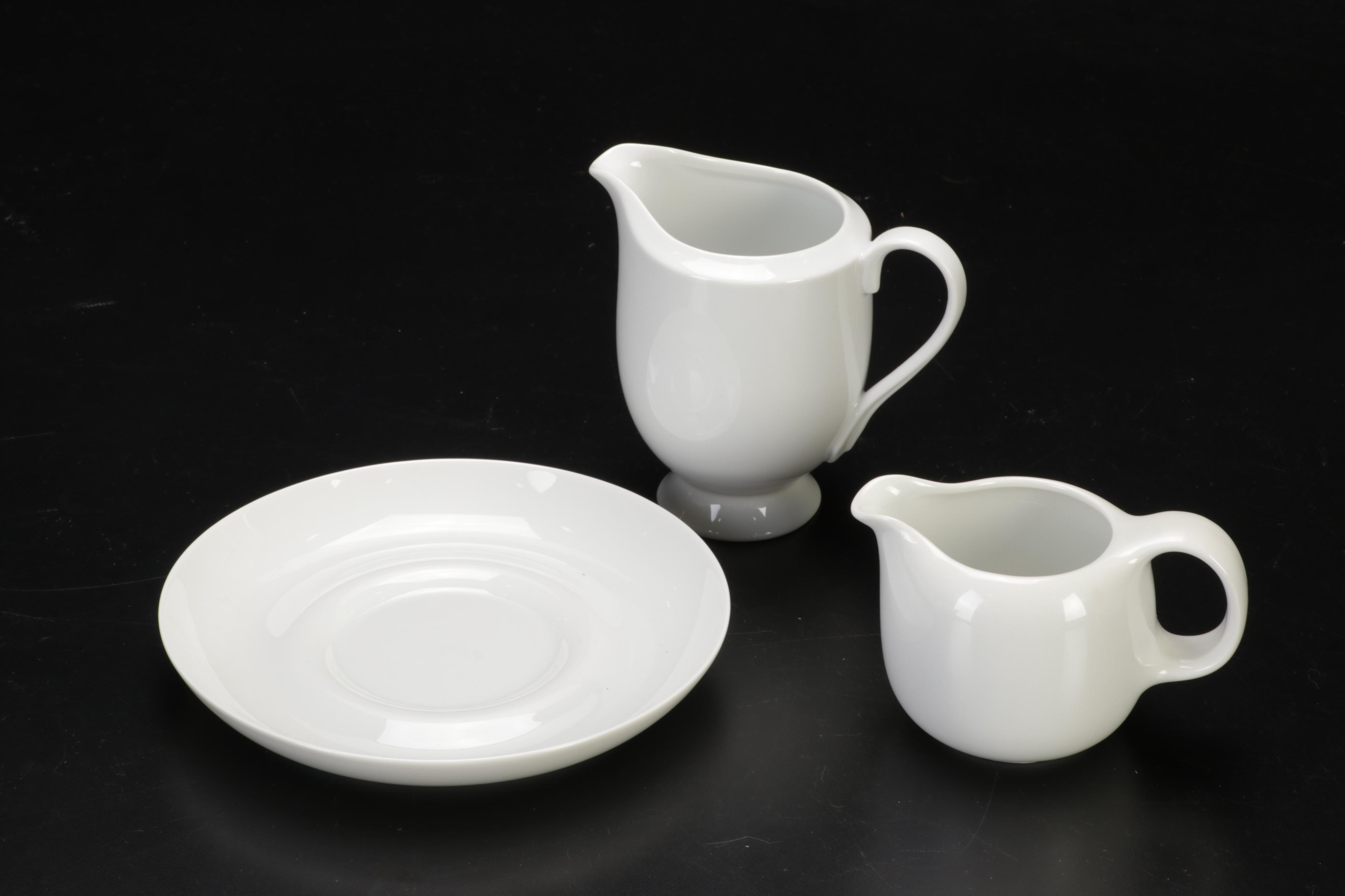 Hutschenreuther "Tavola" and Mikasa "Classic Flair" White Dinnerware