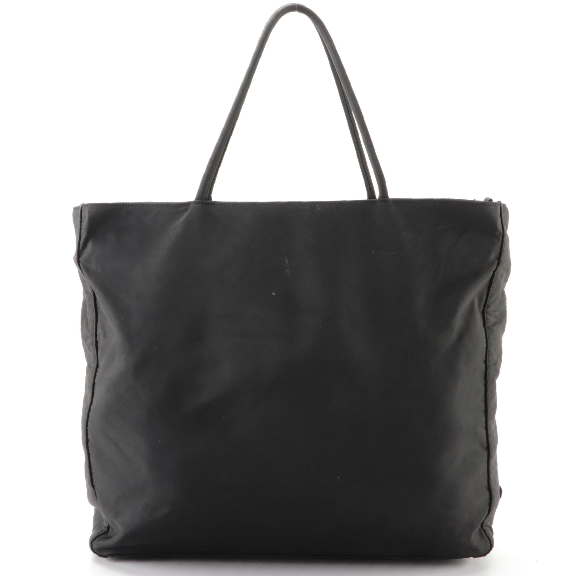 Prada Black Tessuto Nylon Tote Bag