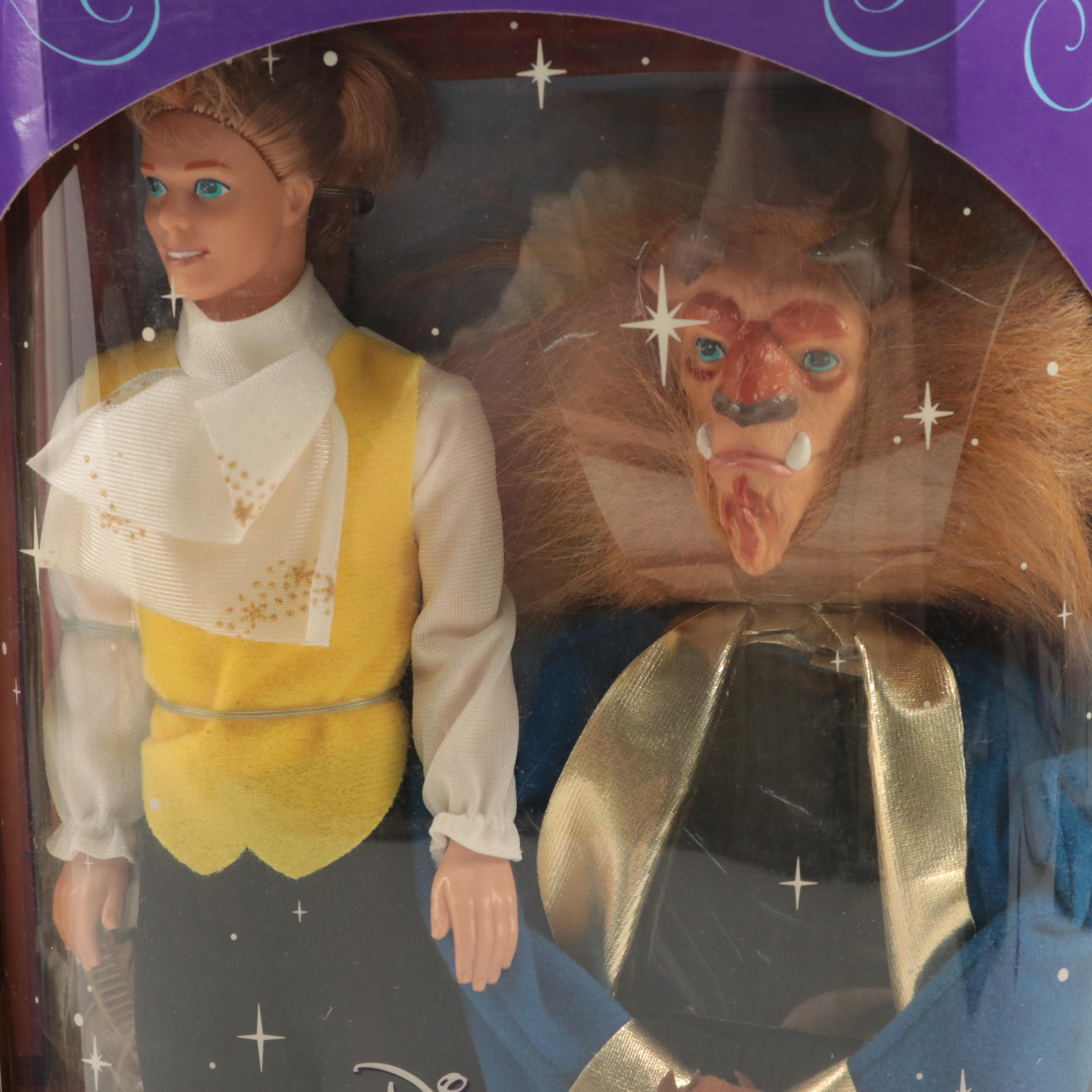 Mattel "Holiday Princess Belle" and Other "Beauty and The Beast" Dolls