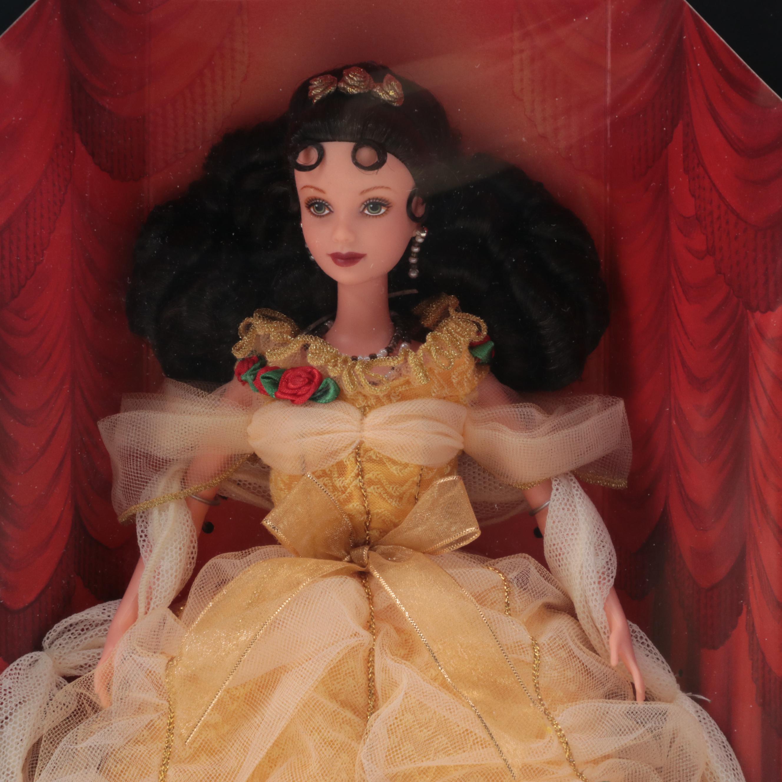 Mattel "Holiday Princess Belle" and Other "Beauty and The Beast" Dolls