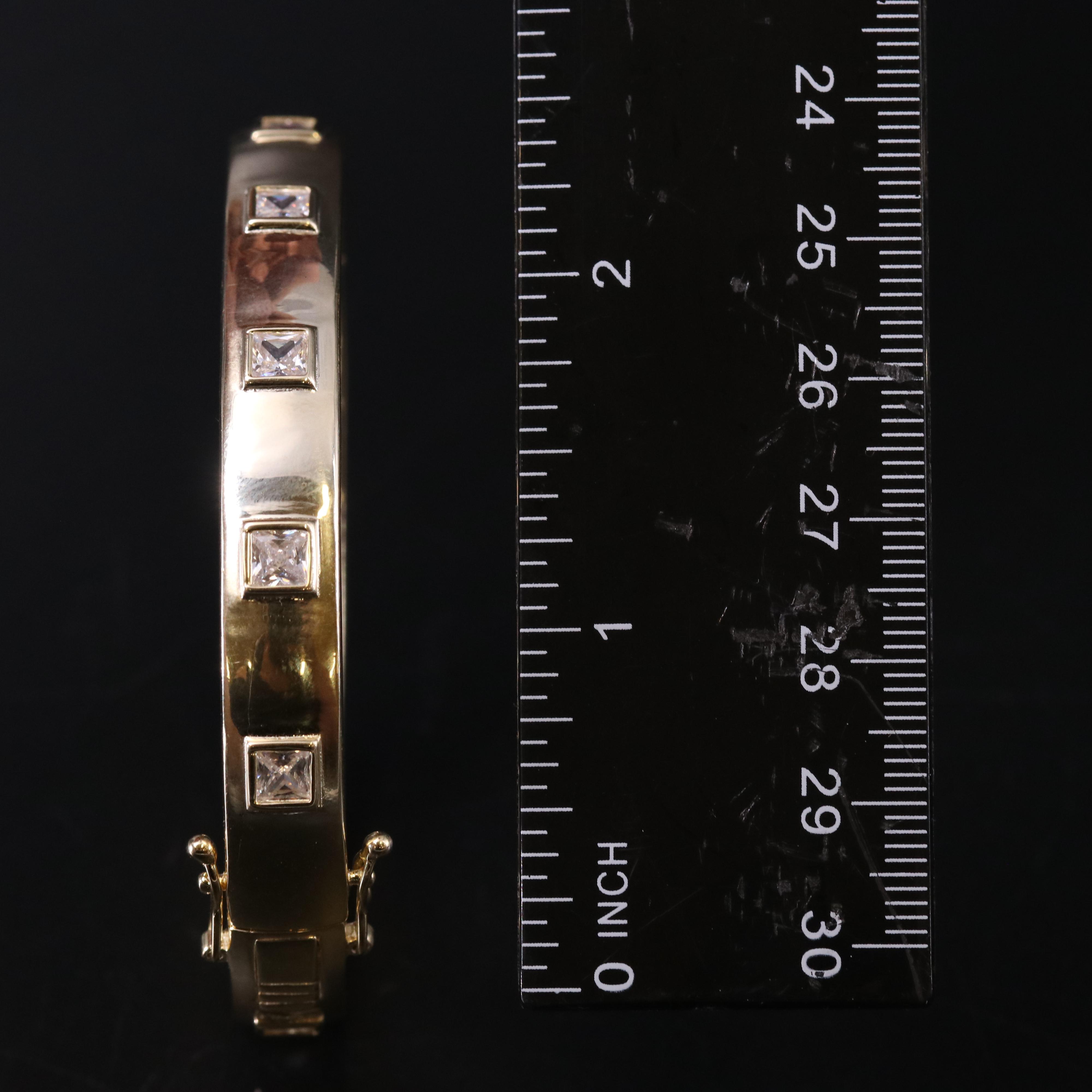 Sterling Silver Bracelet Trio Including Gemstones