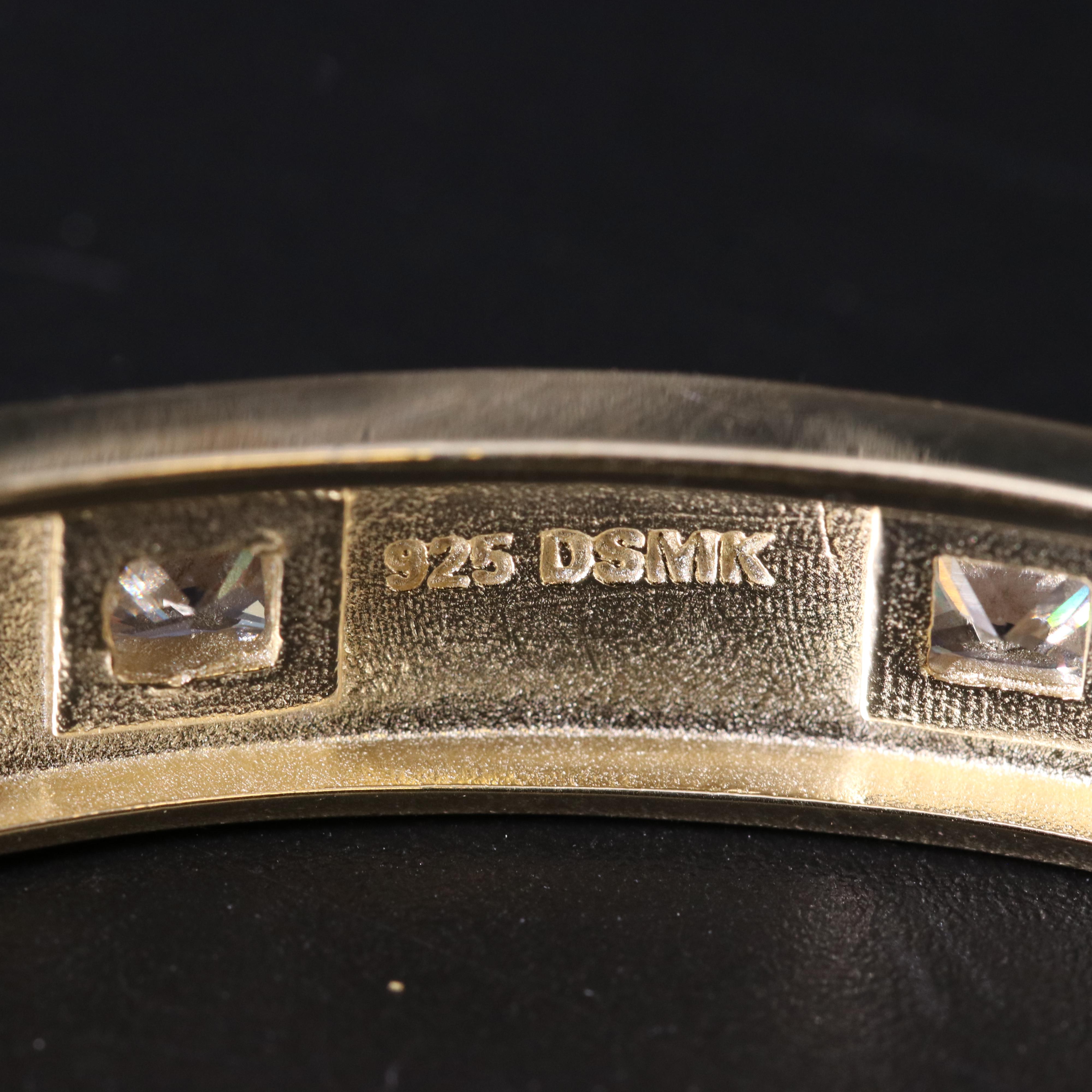 Sterling Silver Bracelet Trio Including Gemstones