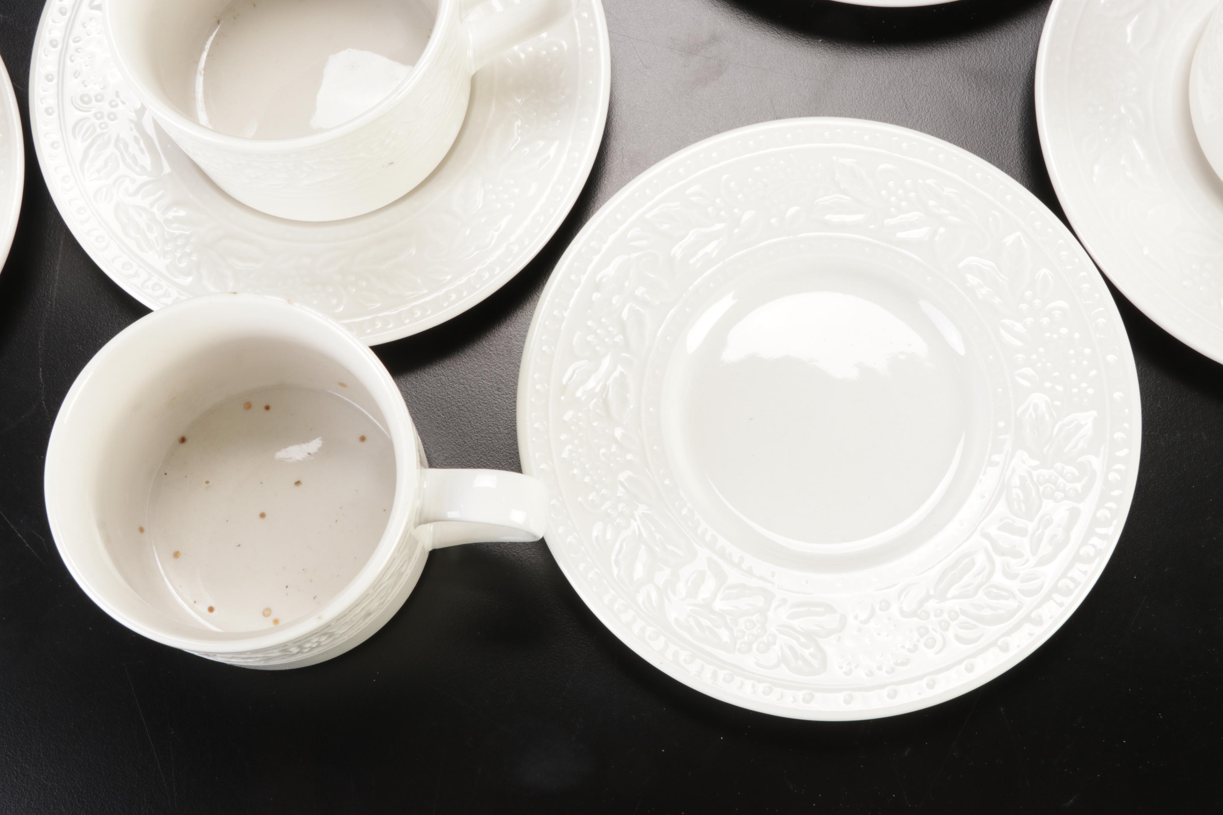 Libbey "Holiday Garland" Dinnerware and Serving Bowl