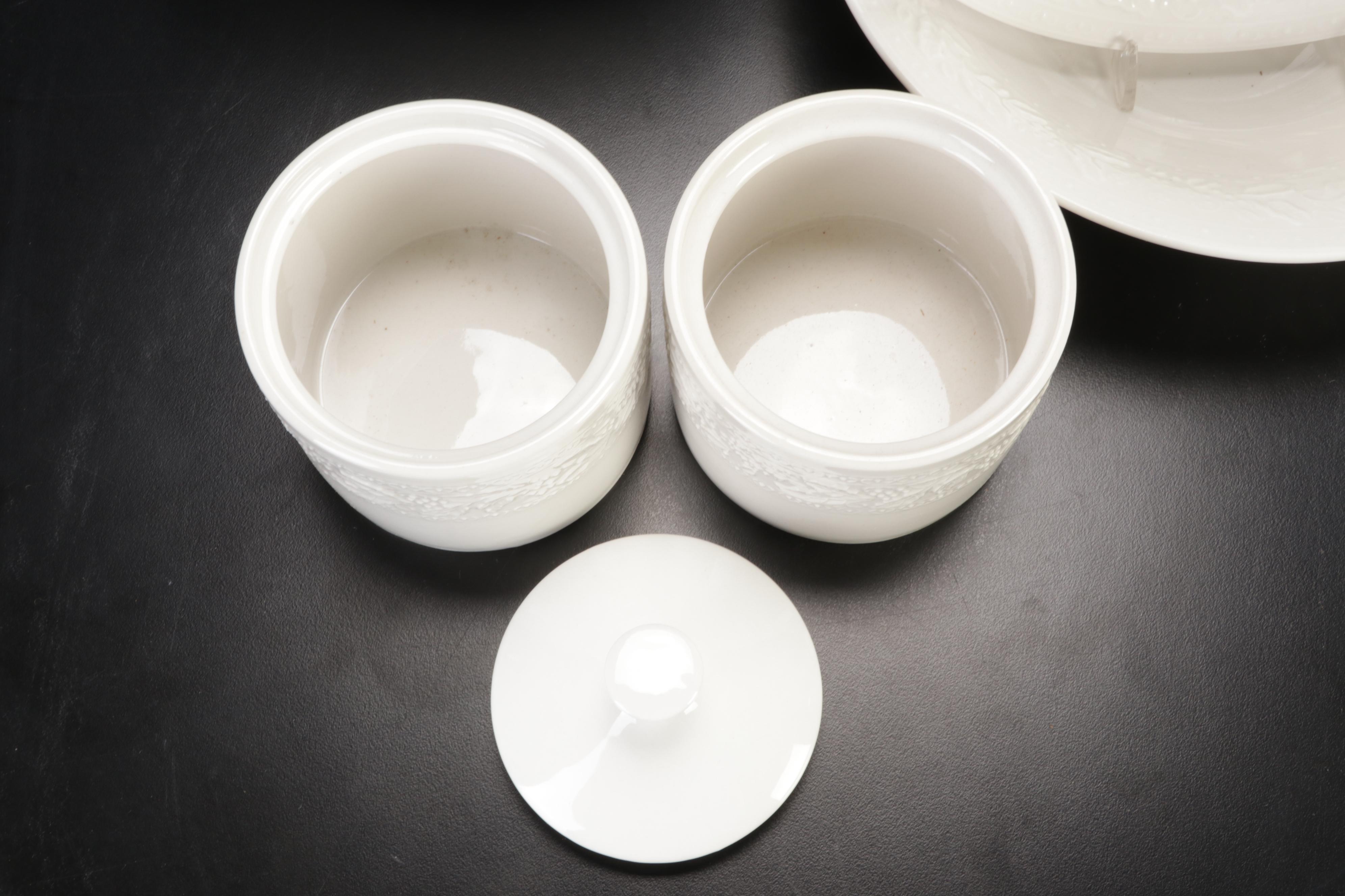 Libbey "Holiday Garland" Dinnerware and Serving Bowl