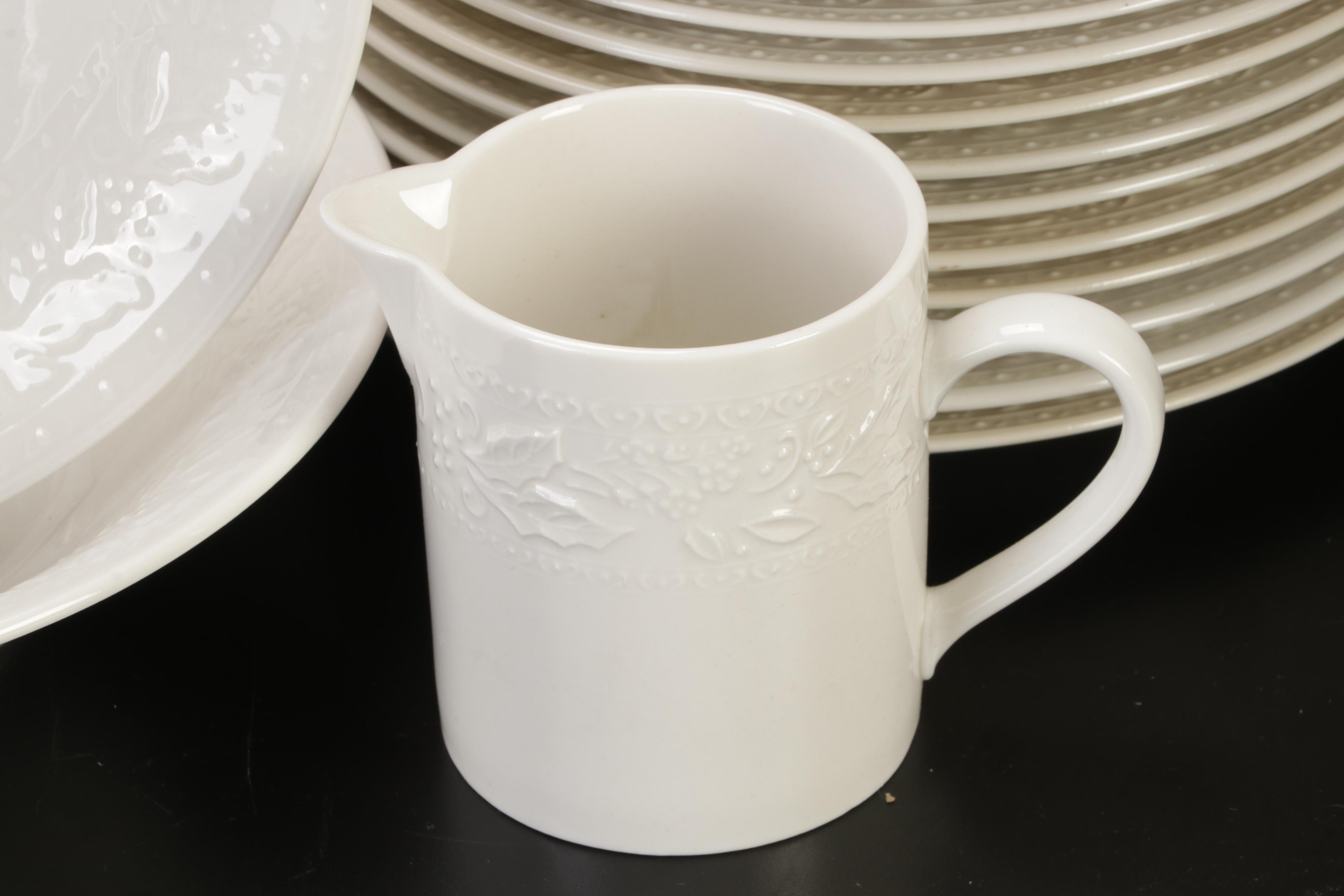 Libbey "Holiday Garland" Dinnerware and Serving Bowl