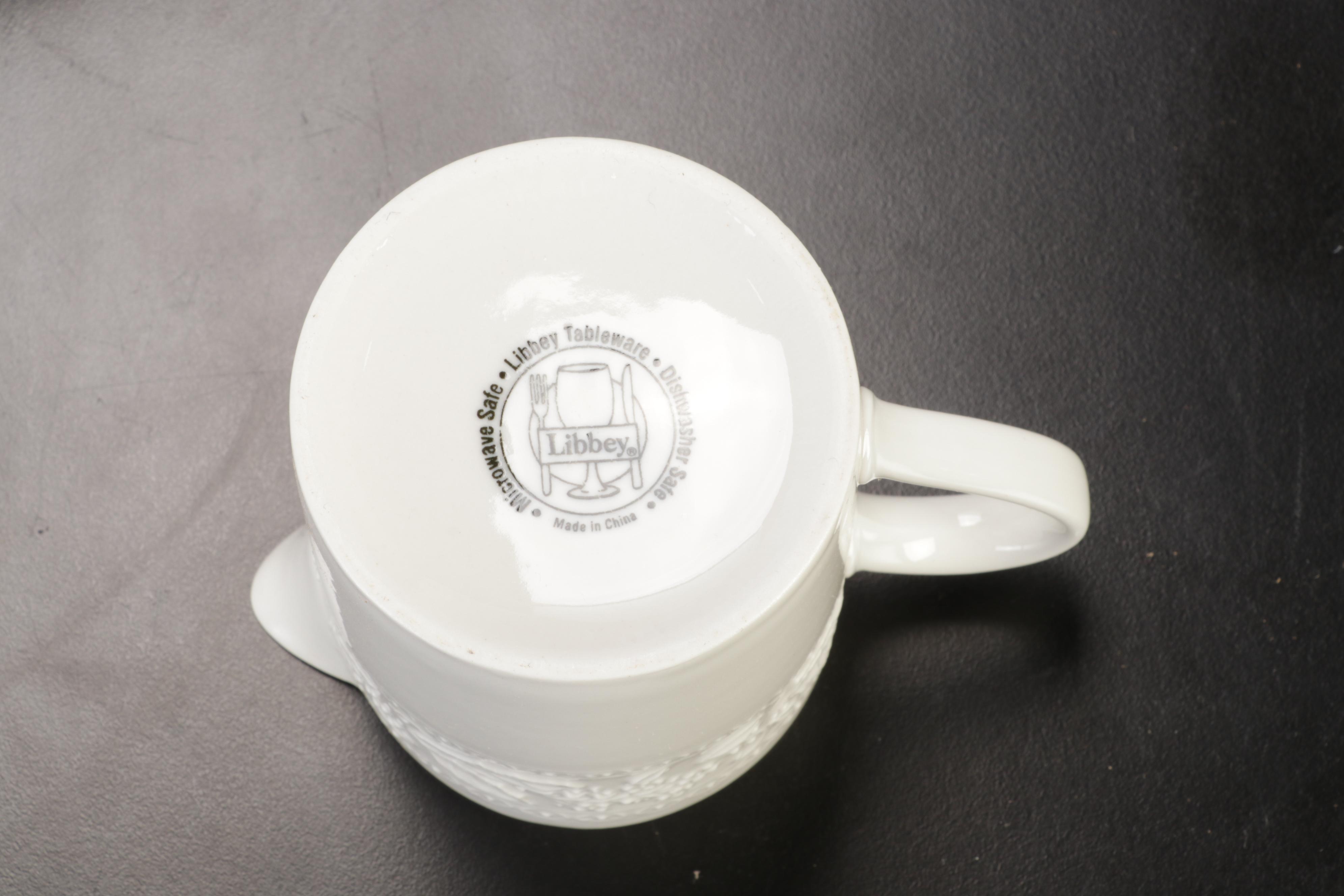 Libbey "Holiday Garland" Dinnerware and Serving Bowl