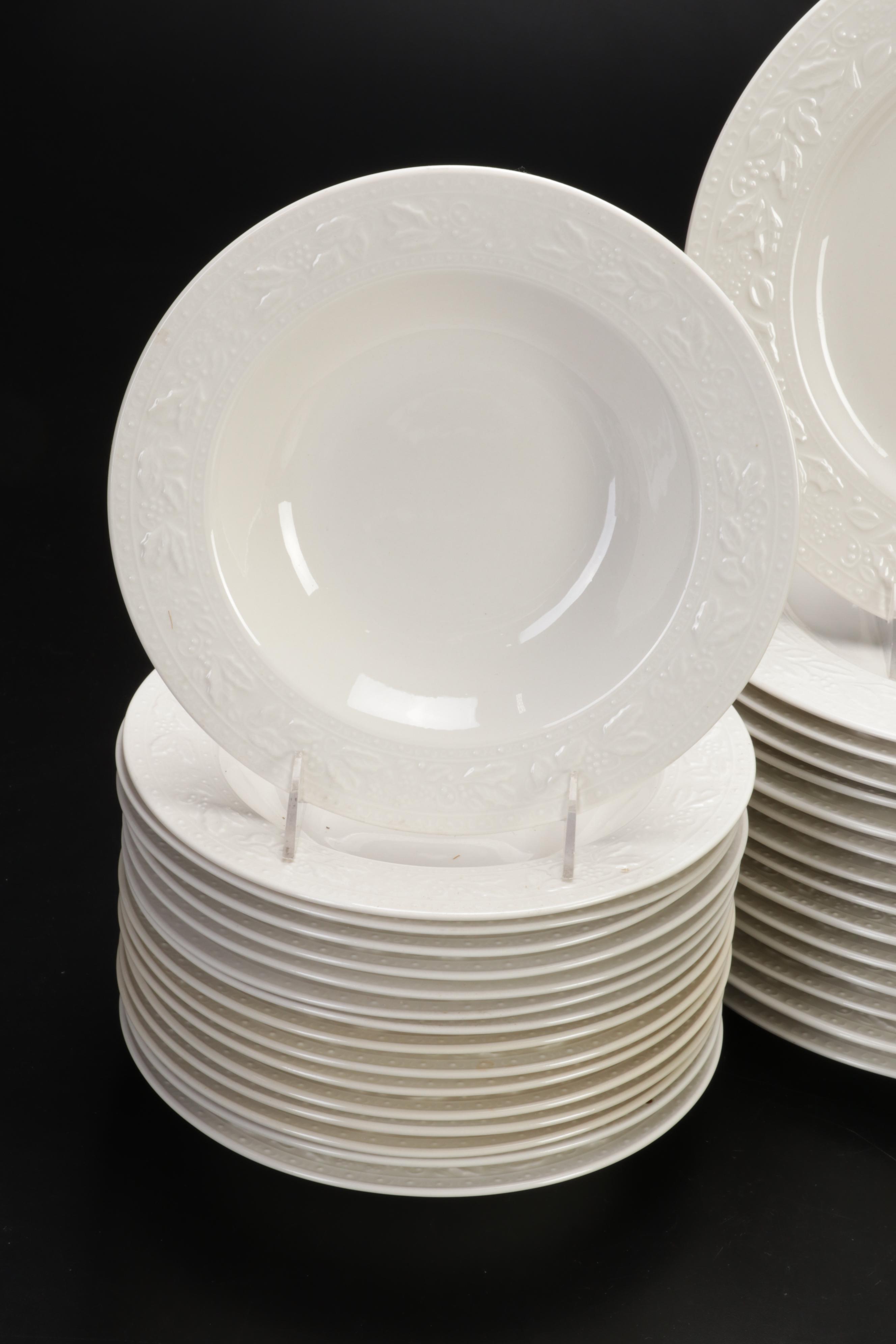 Libbey "Holiday Garland" Dinnerware and Serving Bowl