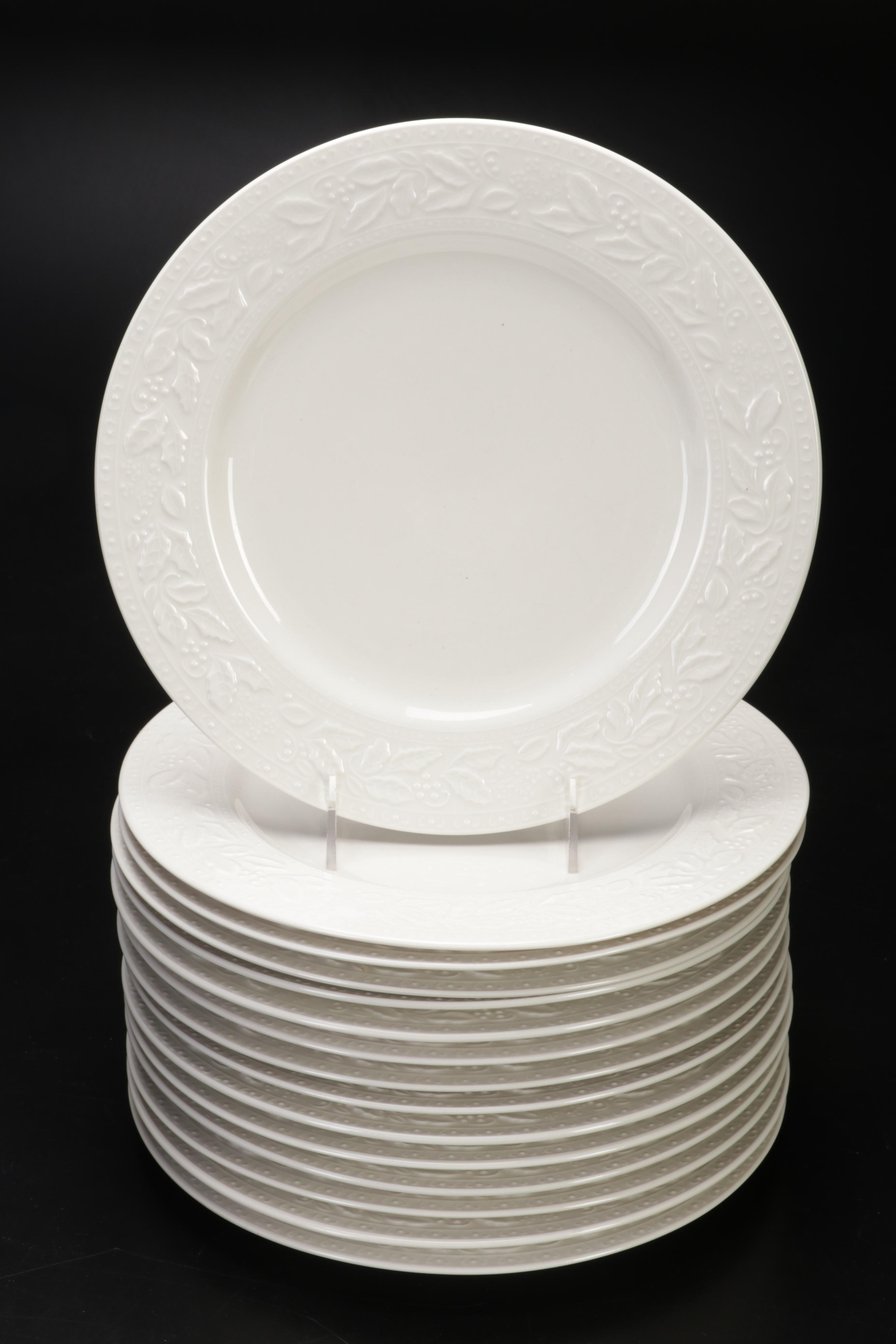 Libbey "Holiday Garland" Dinnerware and Serving Bowl