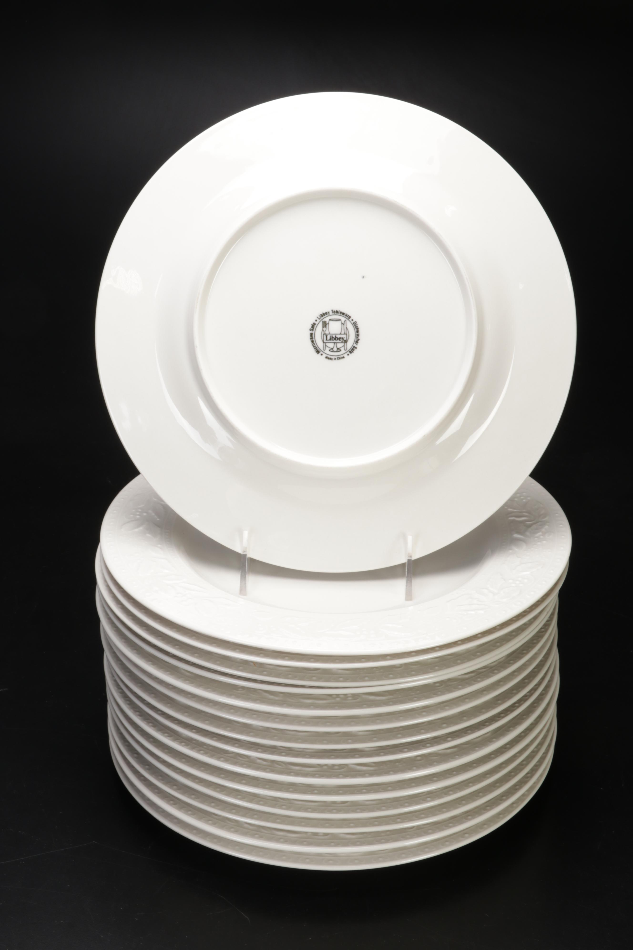 Libbey "Holiday Garland" Dinnerware and Serving Bowl