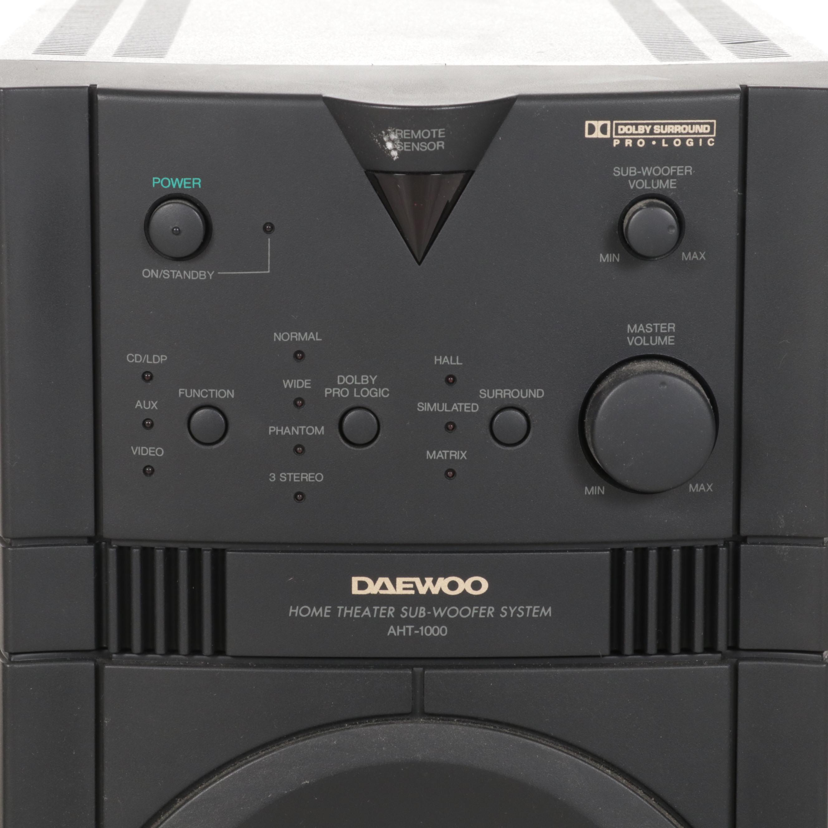 Daewoo AHT-1000 Home Theater Speaker System