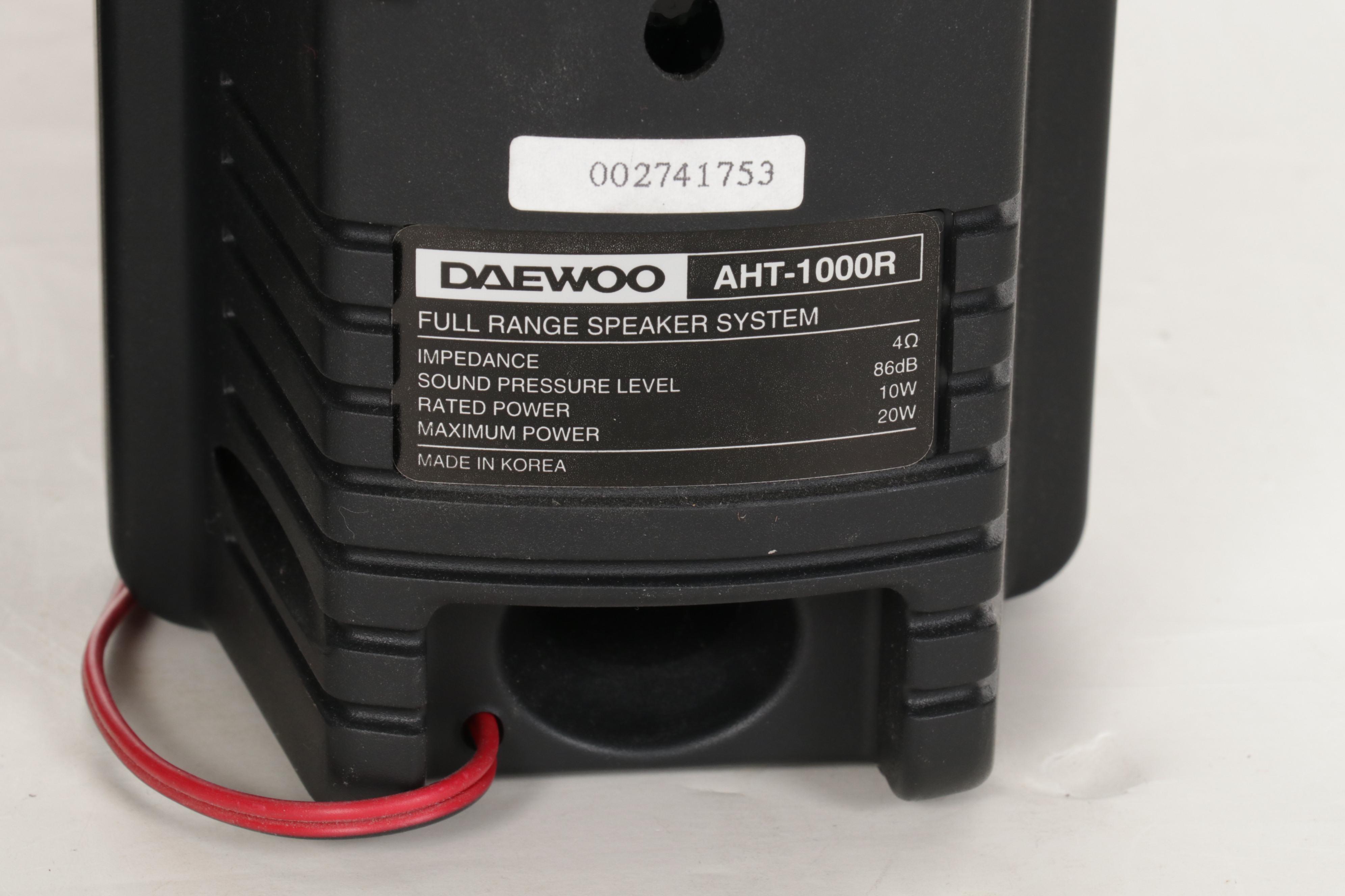 Daewoo AHT-1000 Home Theater Speaker System