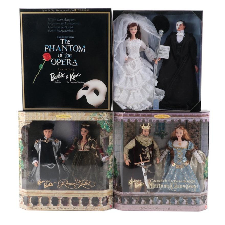 Mattel "The Phantom of the Opera" and Other Barbie and Ken Collectors Sets