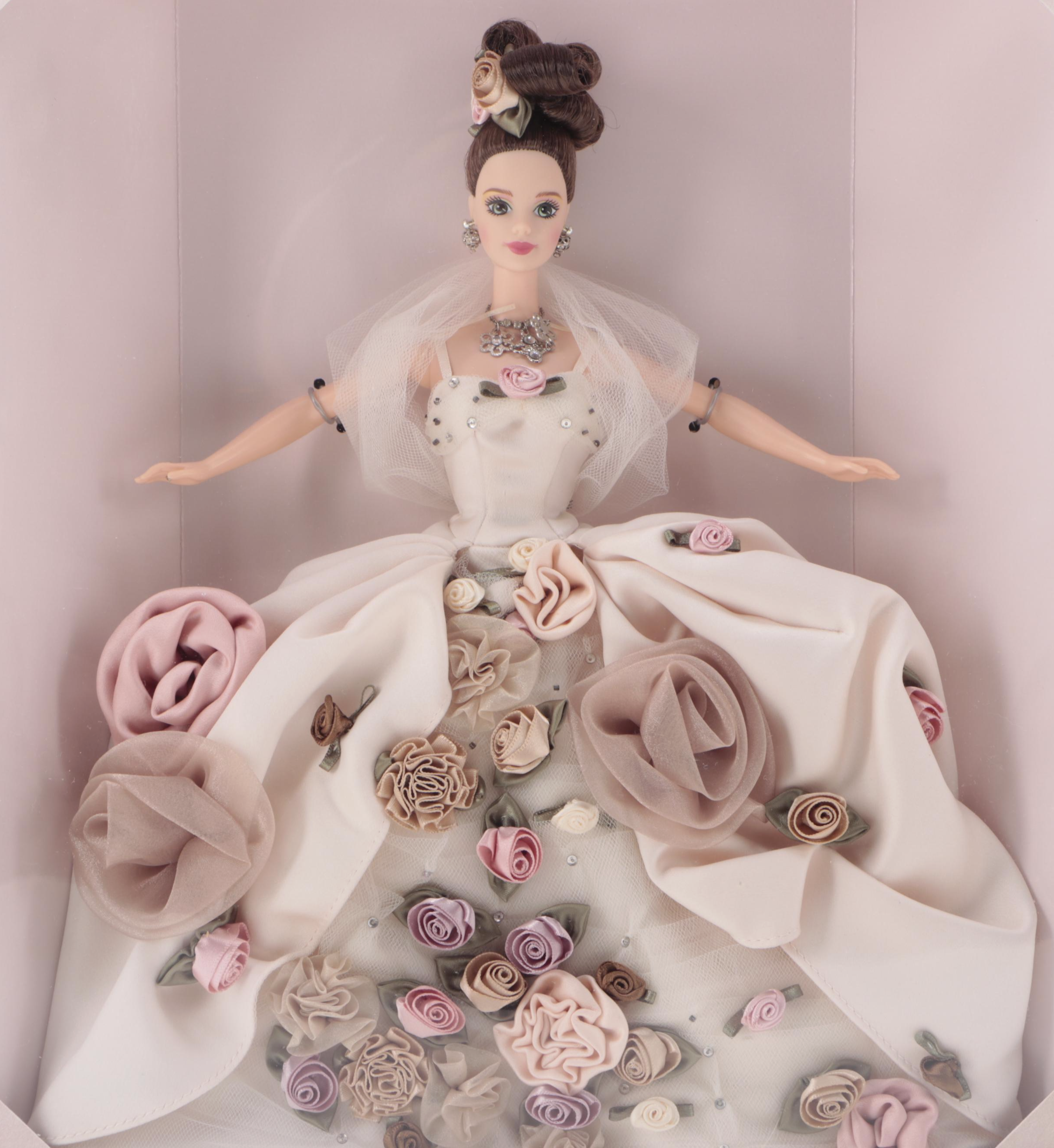 Mattel "Antique Rose Barbie" and "Lily Barbie" FAO Schwarz Limited Edition Dolls