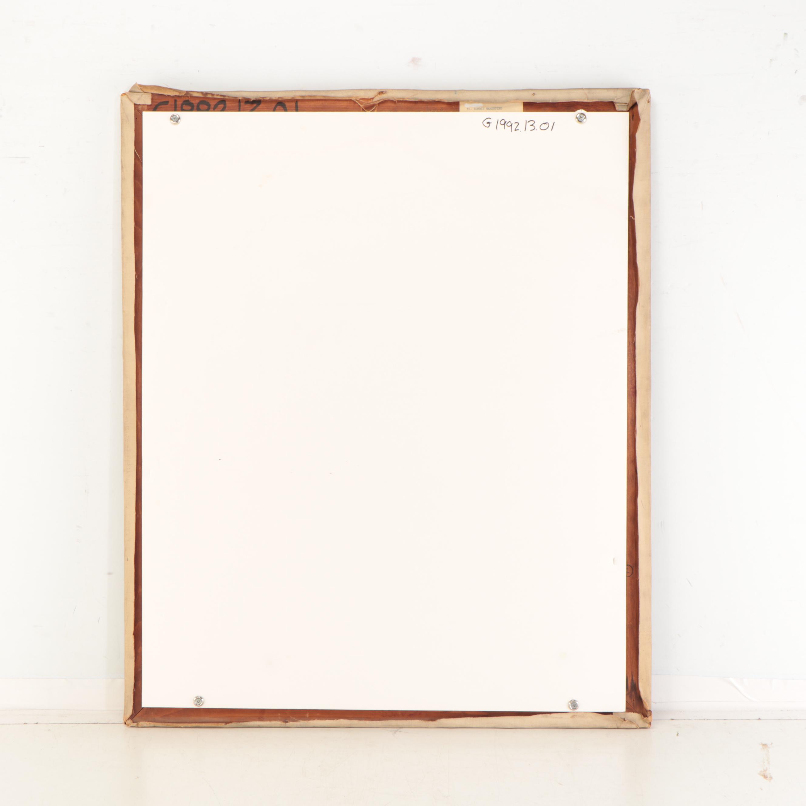 Lee Loring Oil Painting "Zombie Marketing," 1944