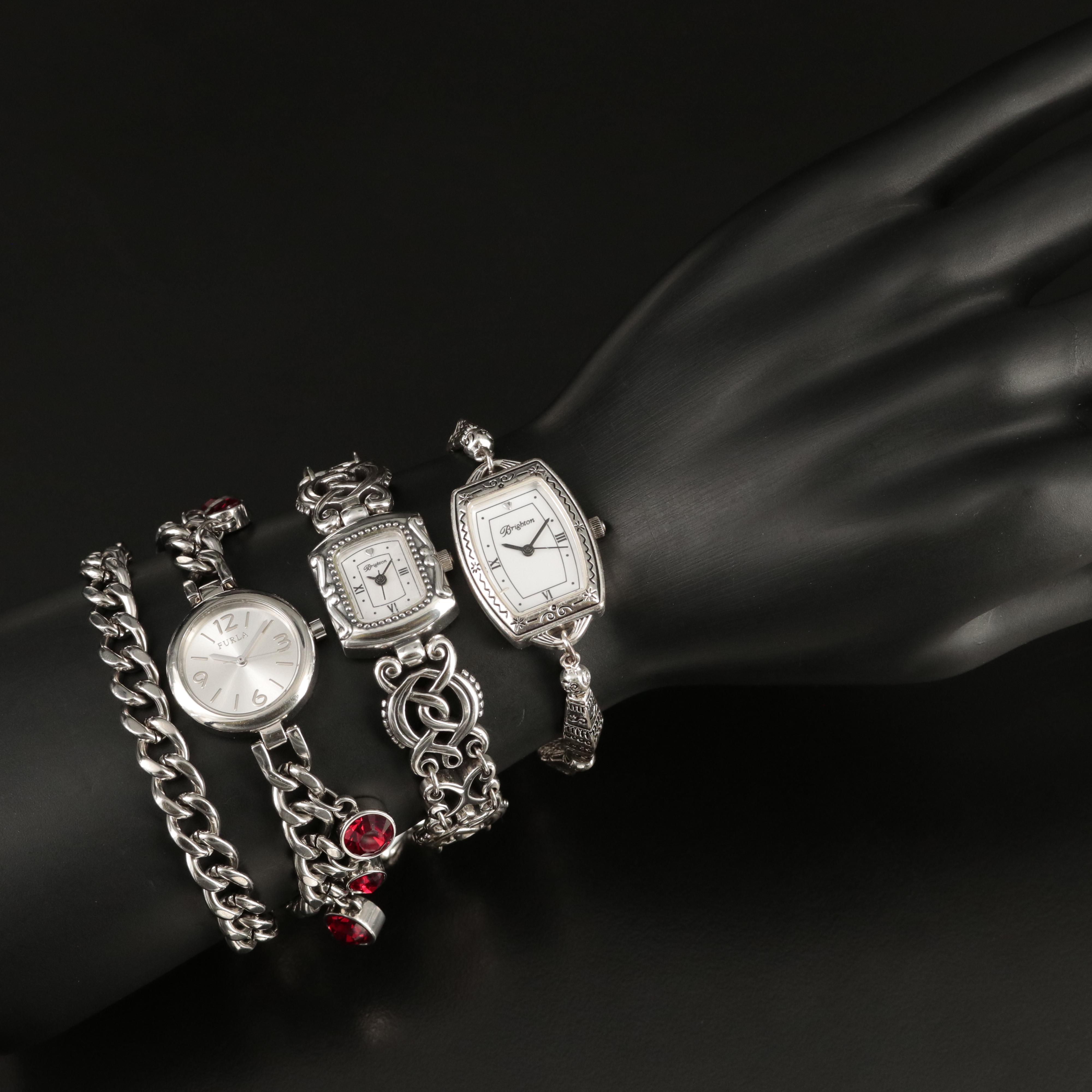 Five Fashion Watches Including Furla