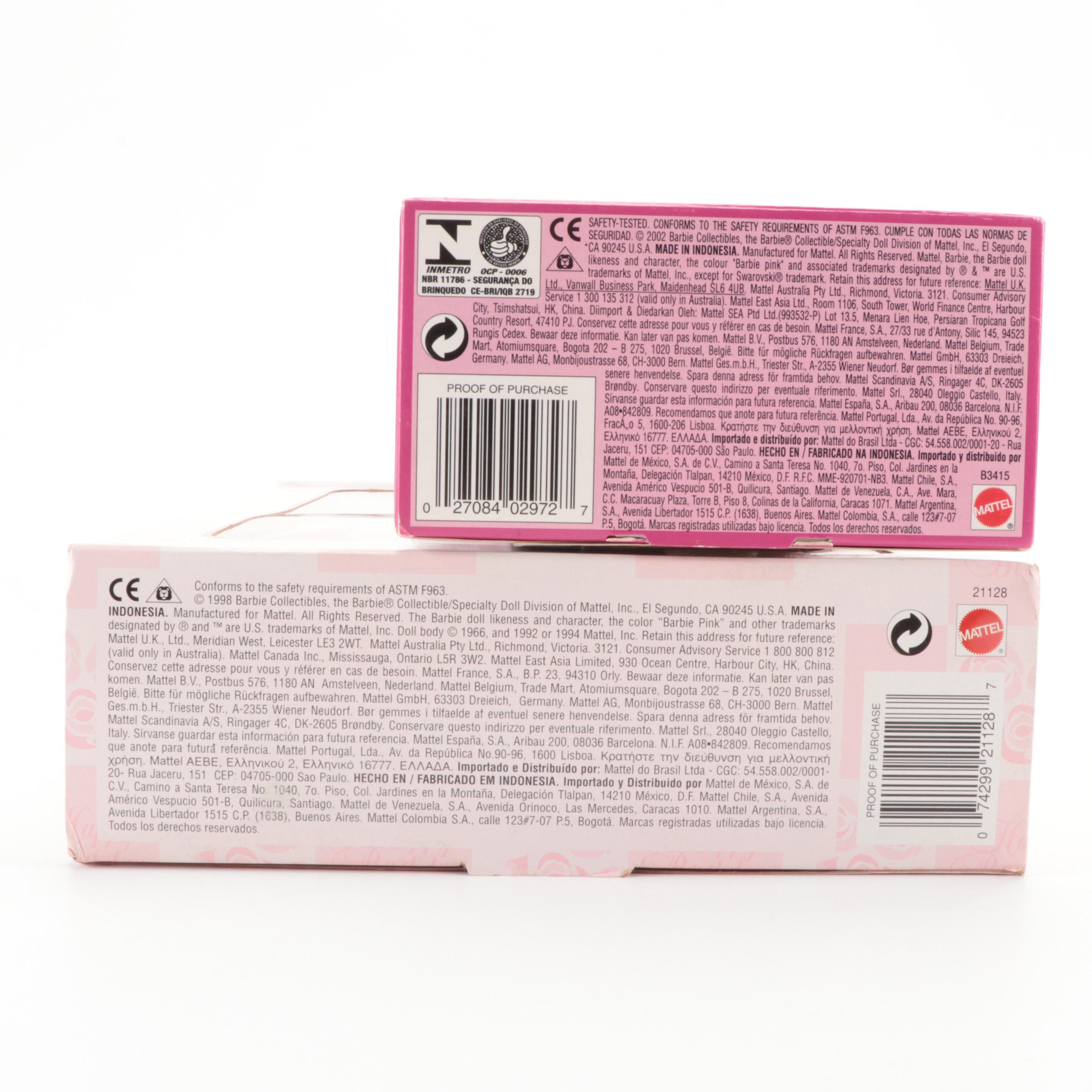 Mattel "Birthday Barbie" and Other Dolls