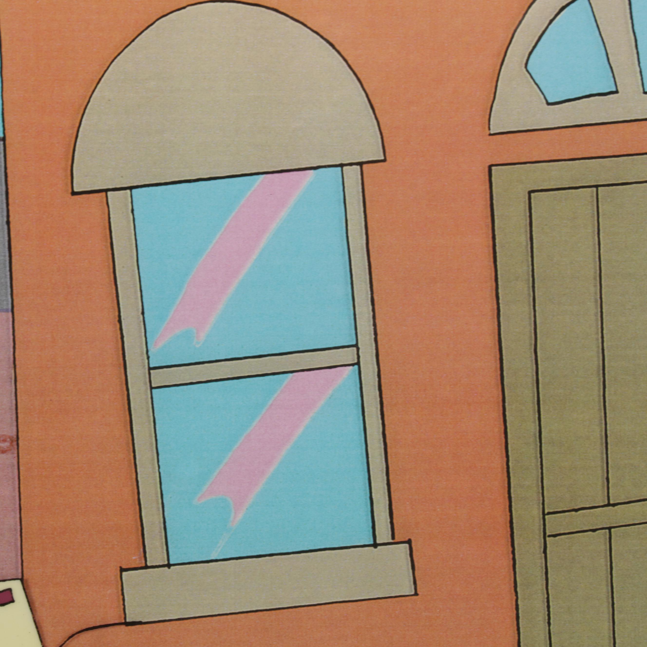 MGM "The Pink Panther" Hand-Painted Animation Production Cel and Drawing