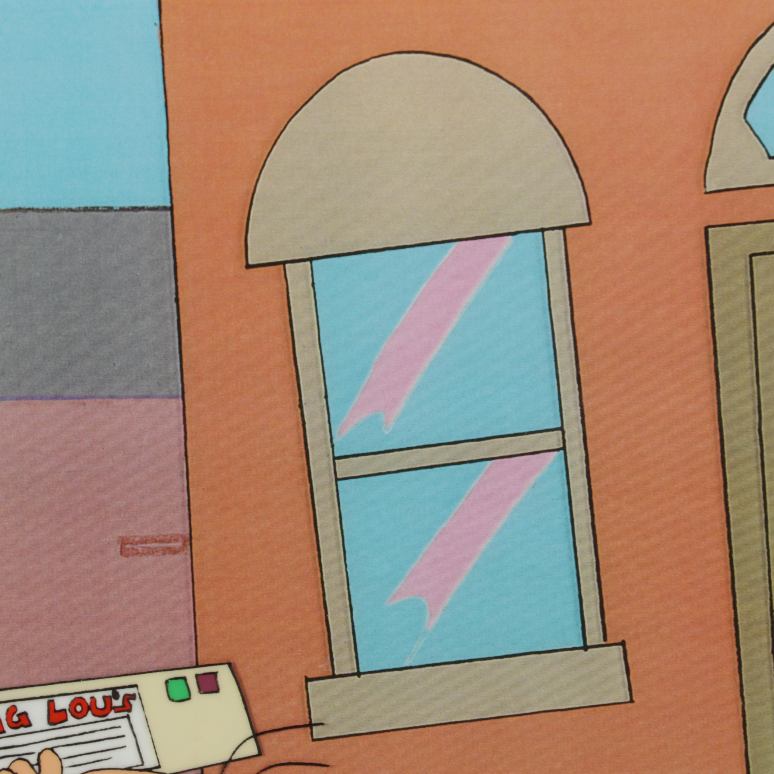 MGM "The Pink Panther" Hand-Painted Animation Production Cel and Drawing