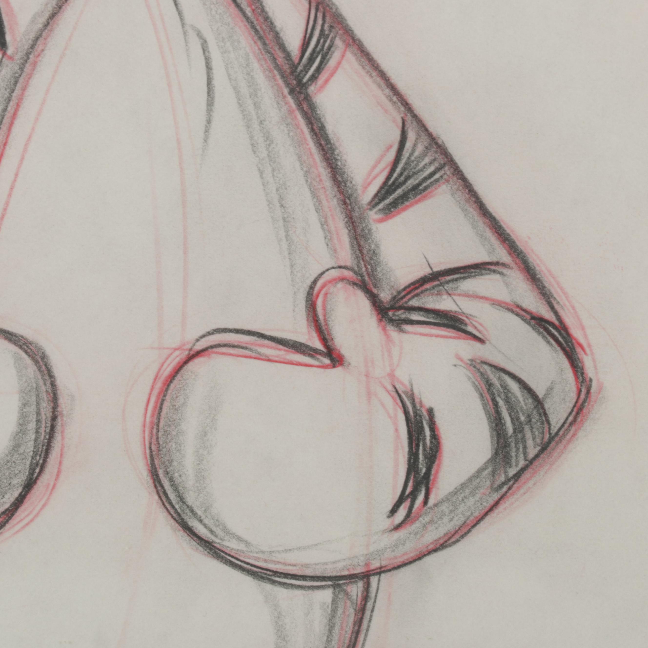 Disney "The Tigger Movie" Animation Production Drawing, Circa 2000