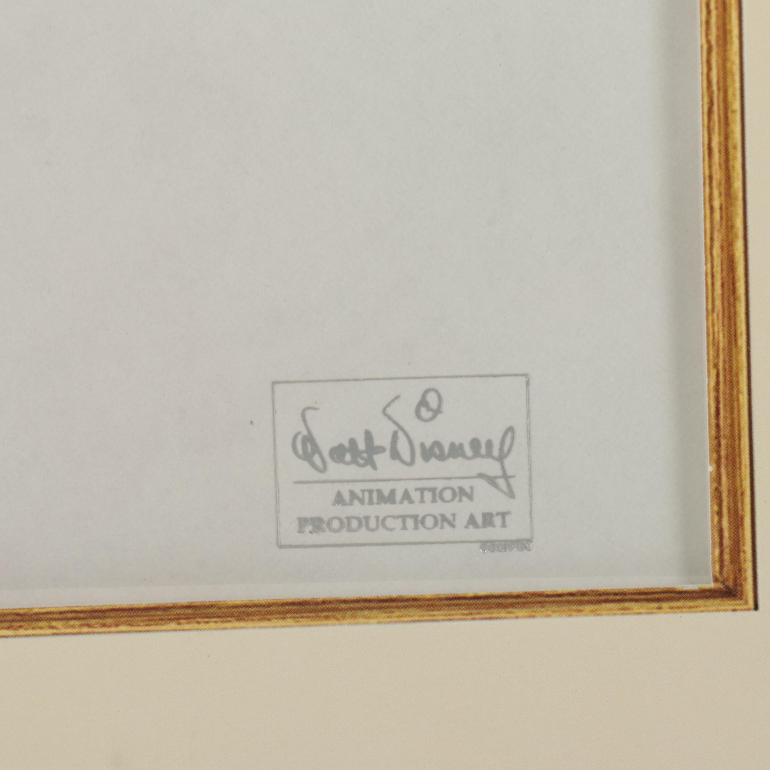 Disney "The Tigger Movie" Animation Production Drawing, Circa 2000