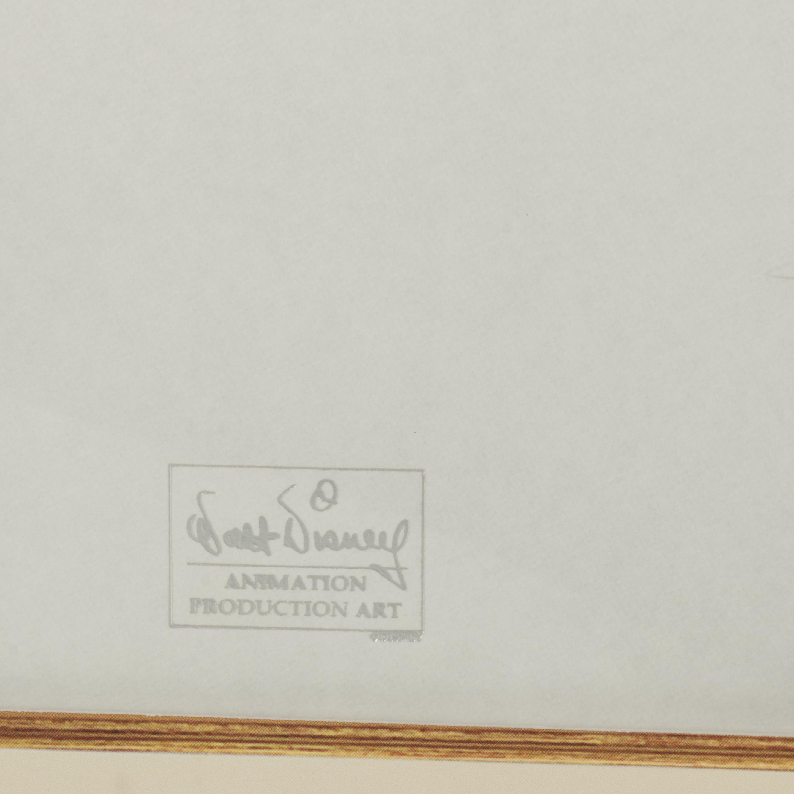 Disney "The Tigger Movie" Animation Production Drawing, Circa 2000