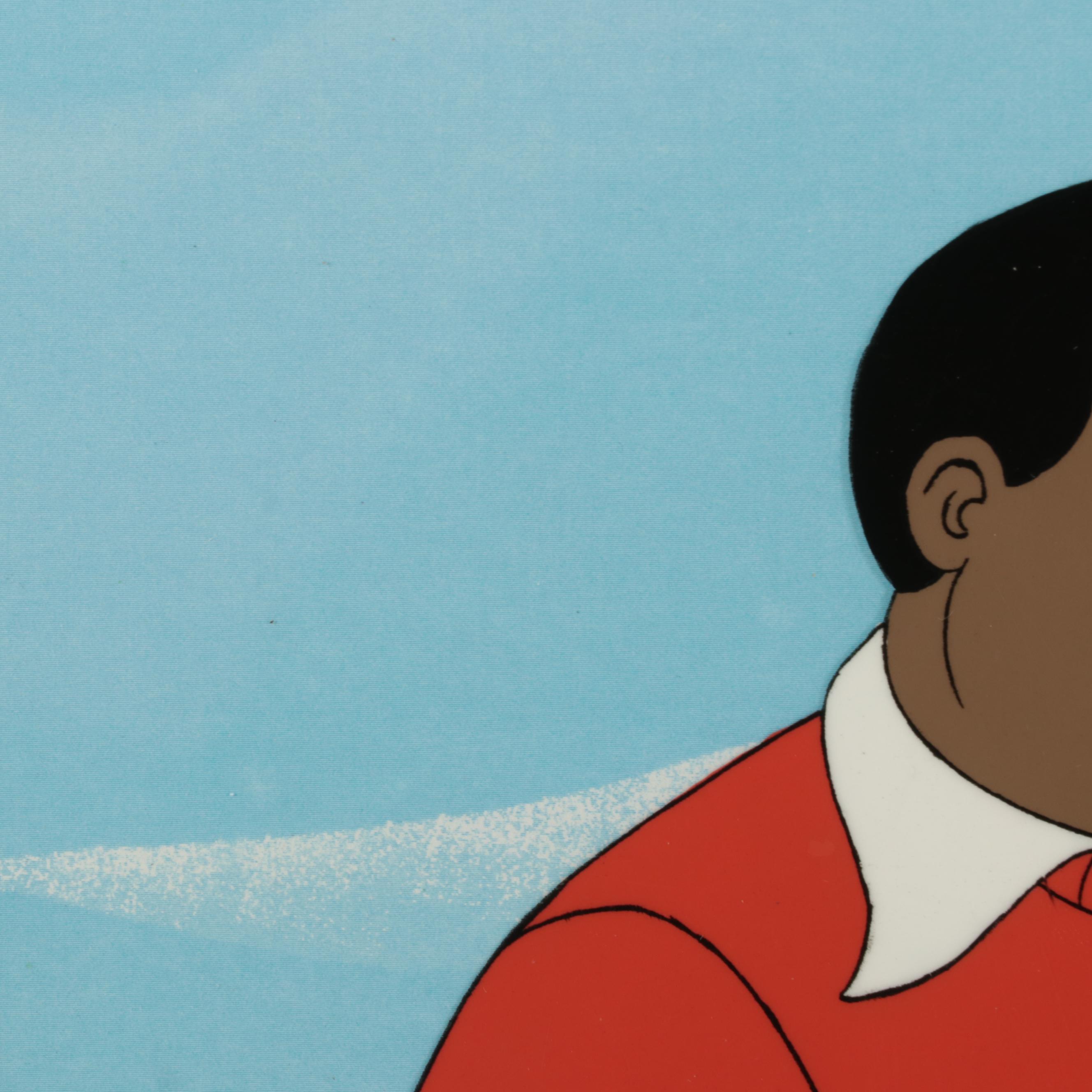 Filmation "Fat Albert" Hand-Painted Animation Production Cel, Circa 1972