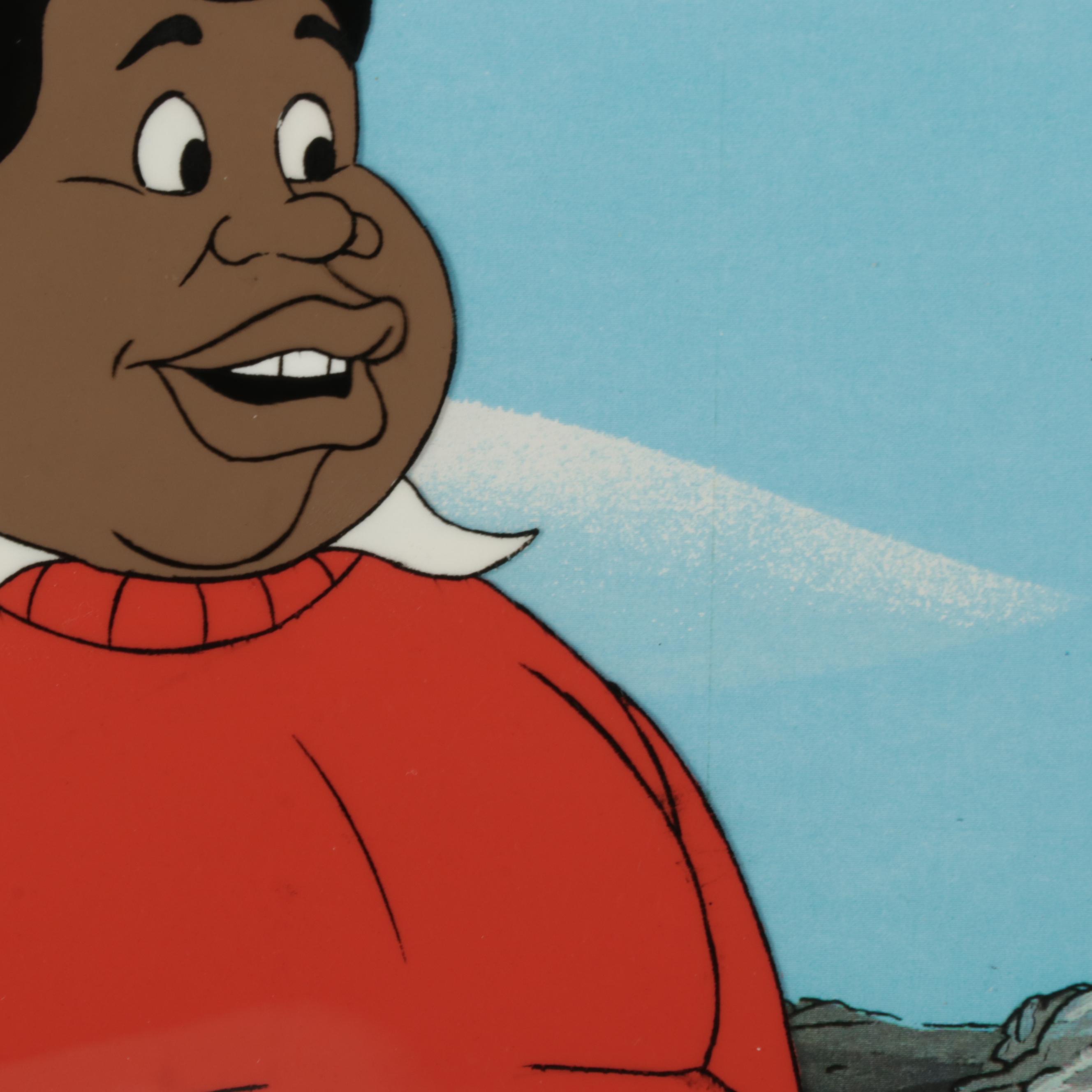 Filmation "Fat Albert" Hand-Painted Animation Production Cel, Circa 1972