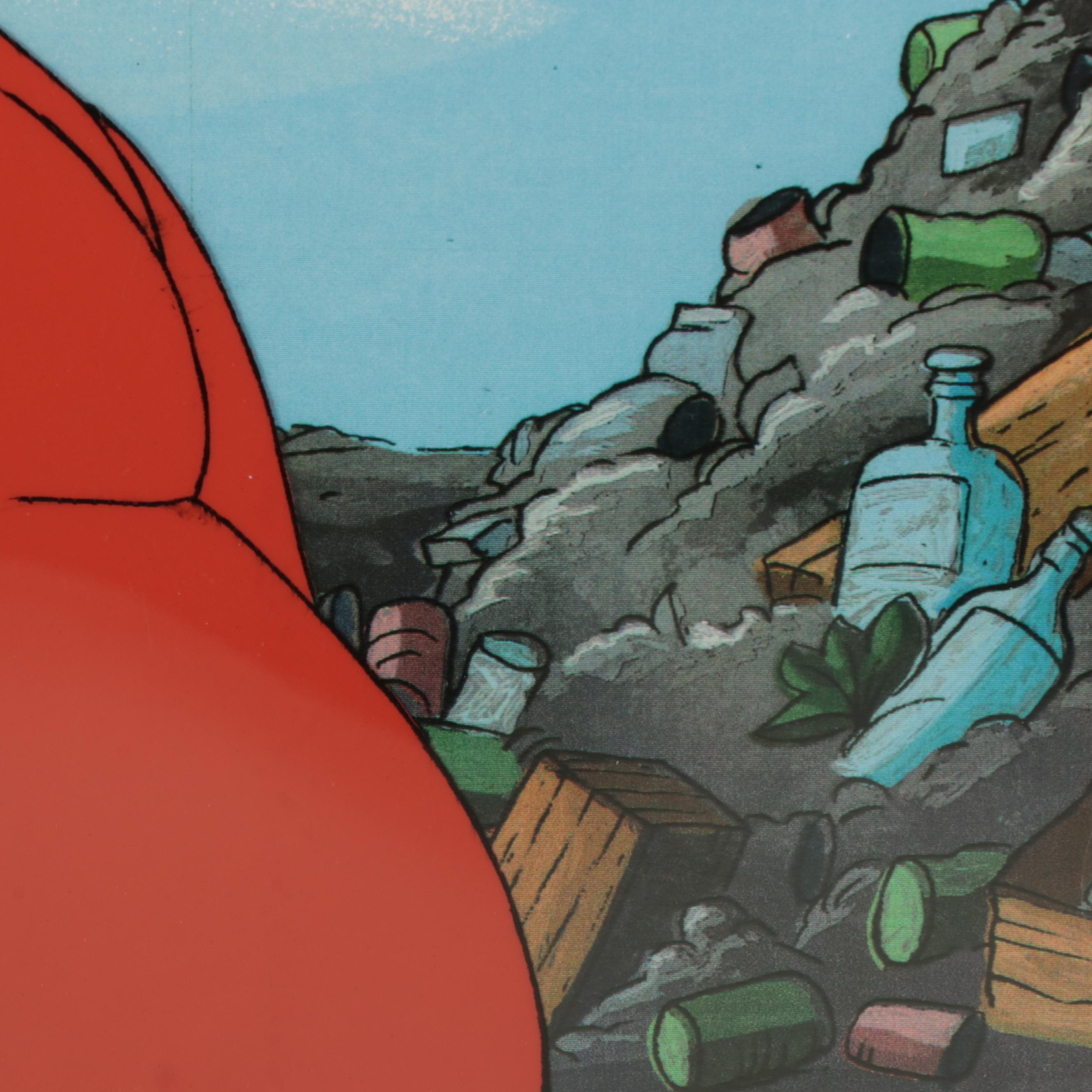 Filmation "Fat Albert" Hand-Painted Animation Production Cel, Circa 1972