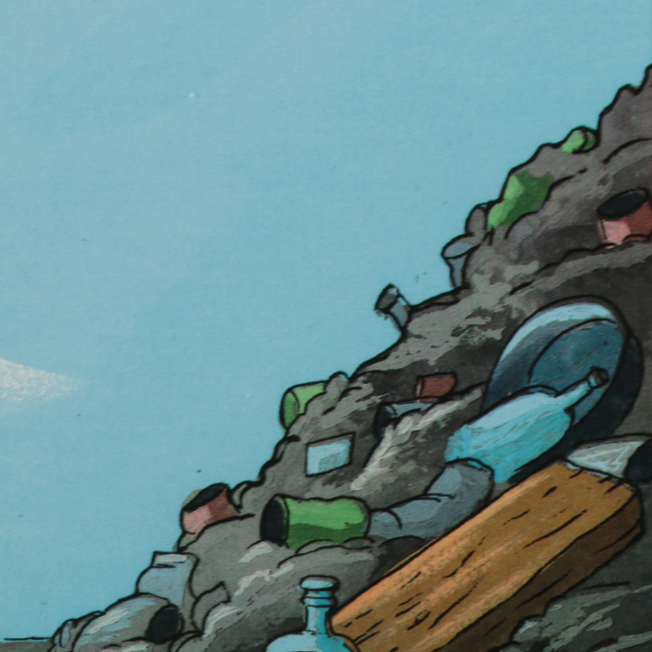 Filmation "Fat Albert" Hand-Painted Animation Production Cel, Circa 1972