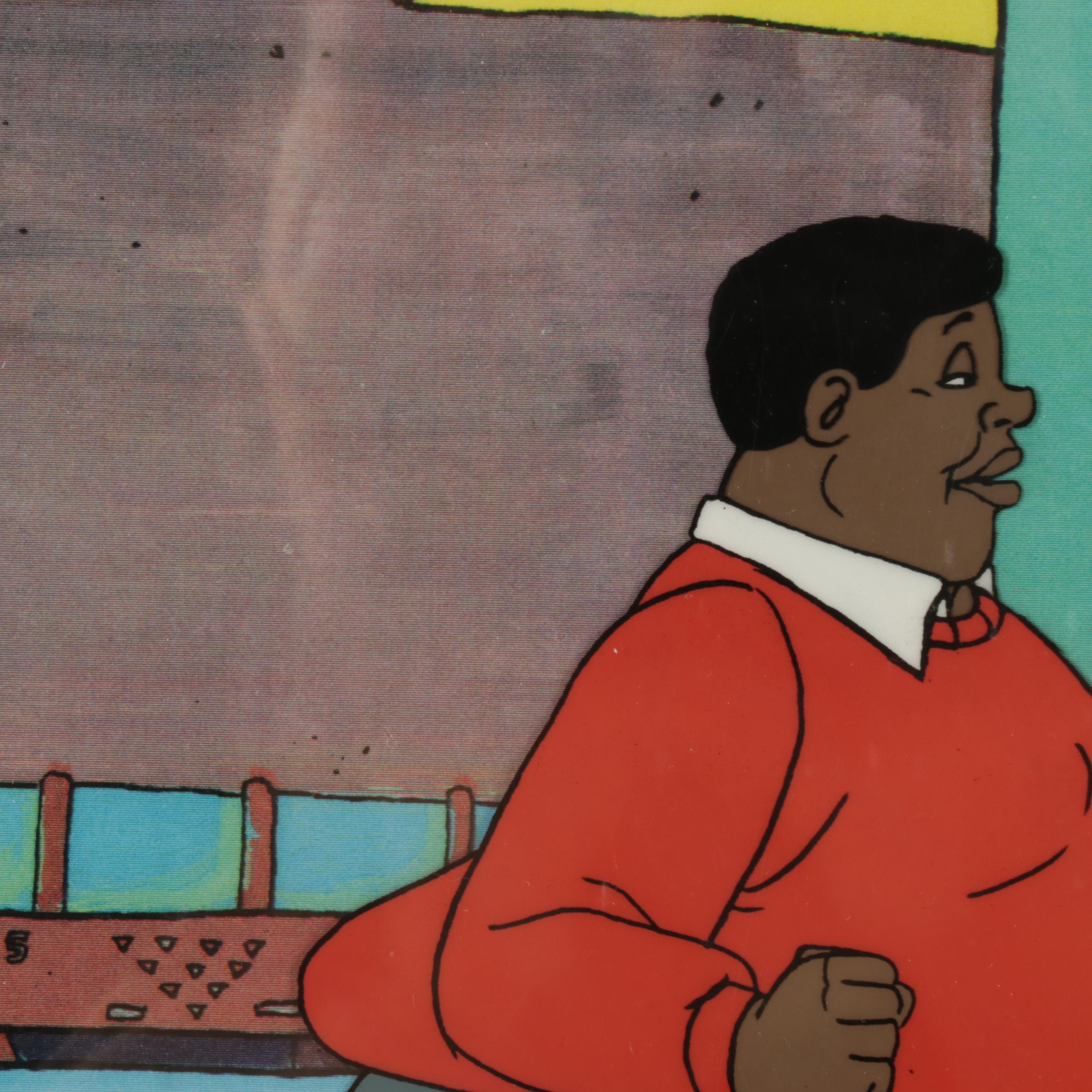 Filmation "Fat Albert" Hand-Painted Animation Production Cel, Circa 1972