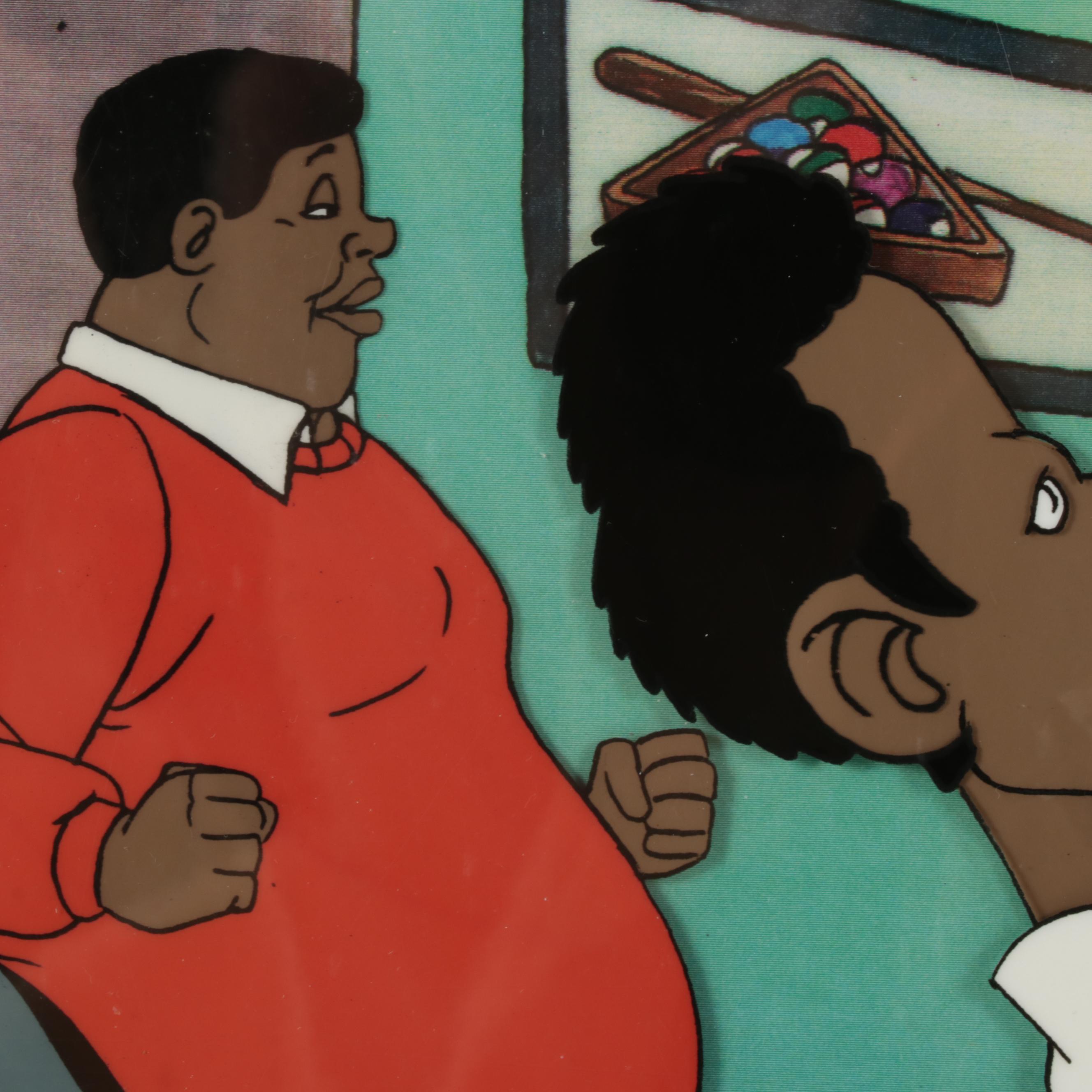 Filmation "Fat Albert" Hand-Painted Animation Production Cel, Circa 1972