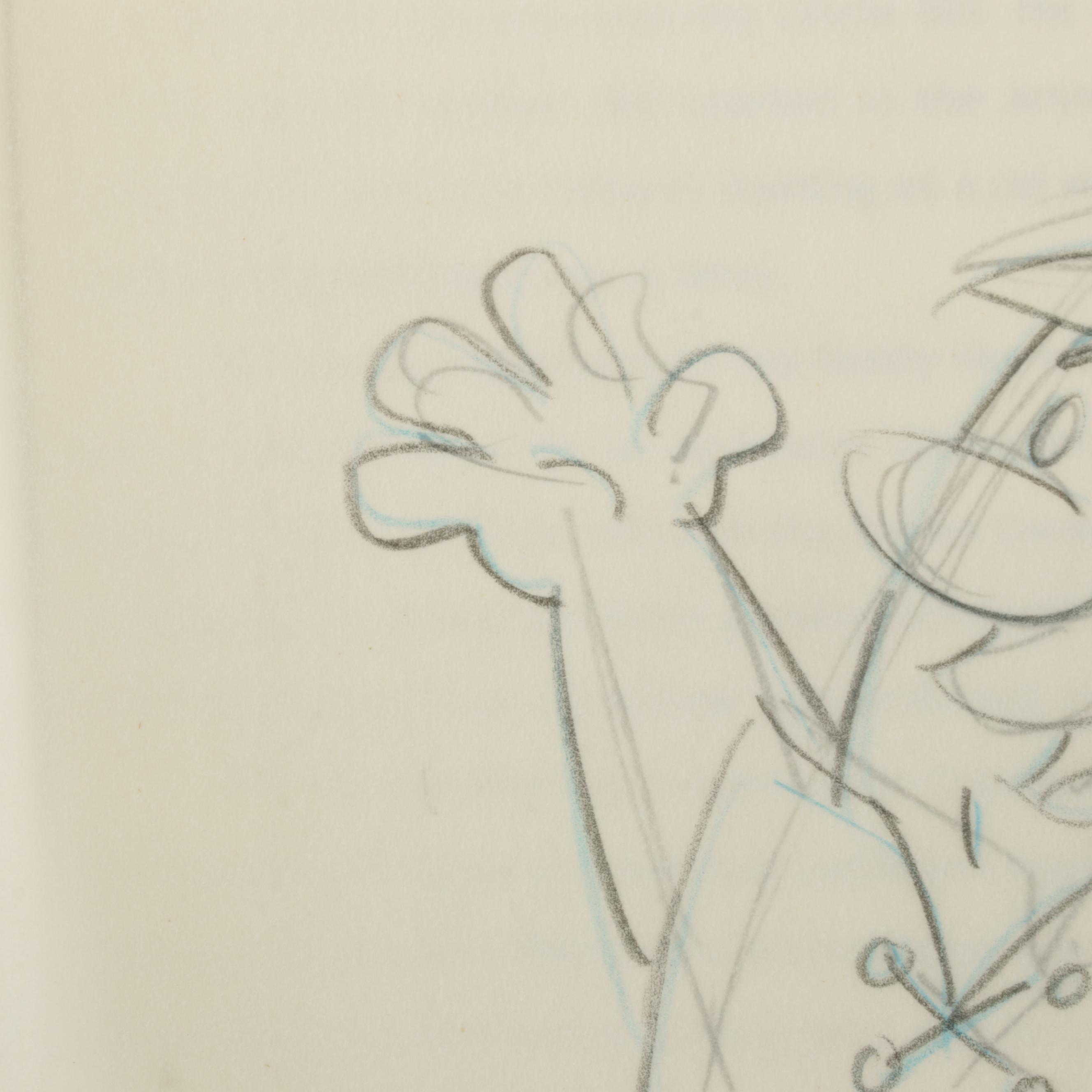 Hanna-Barbera "The Flintstones" Animation Production Drawings, Circa 1965