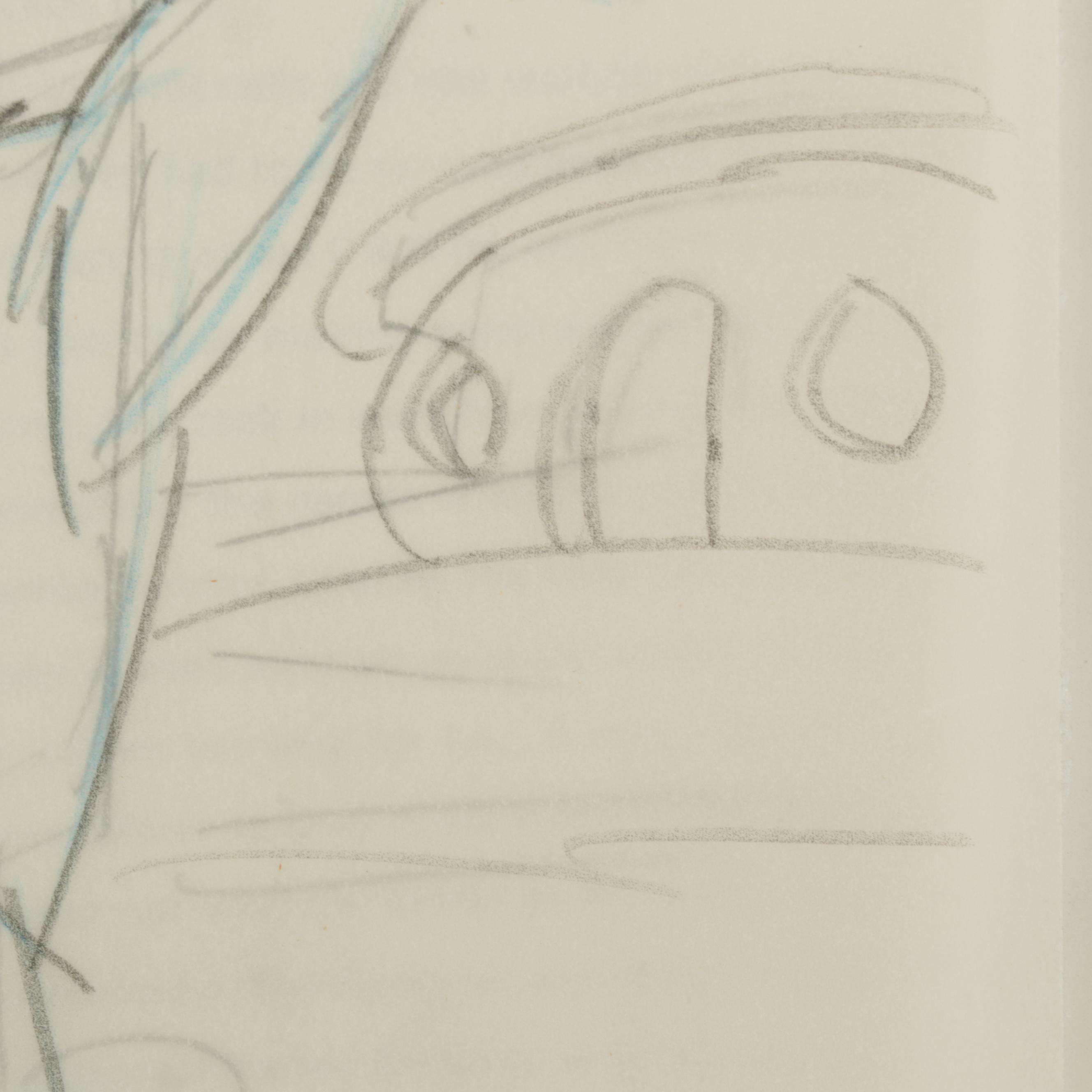 Hanna-Barbera "The Flintstones" Animation Production Drawings, Circa 1965