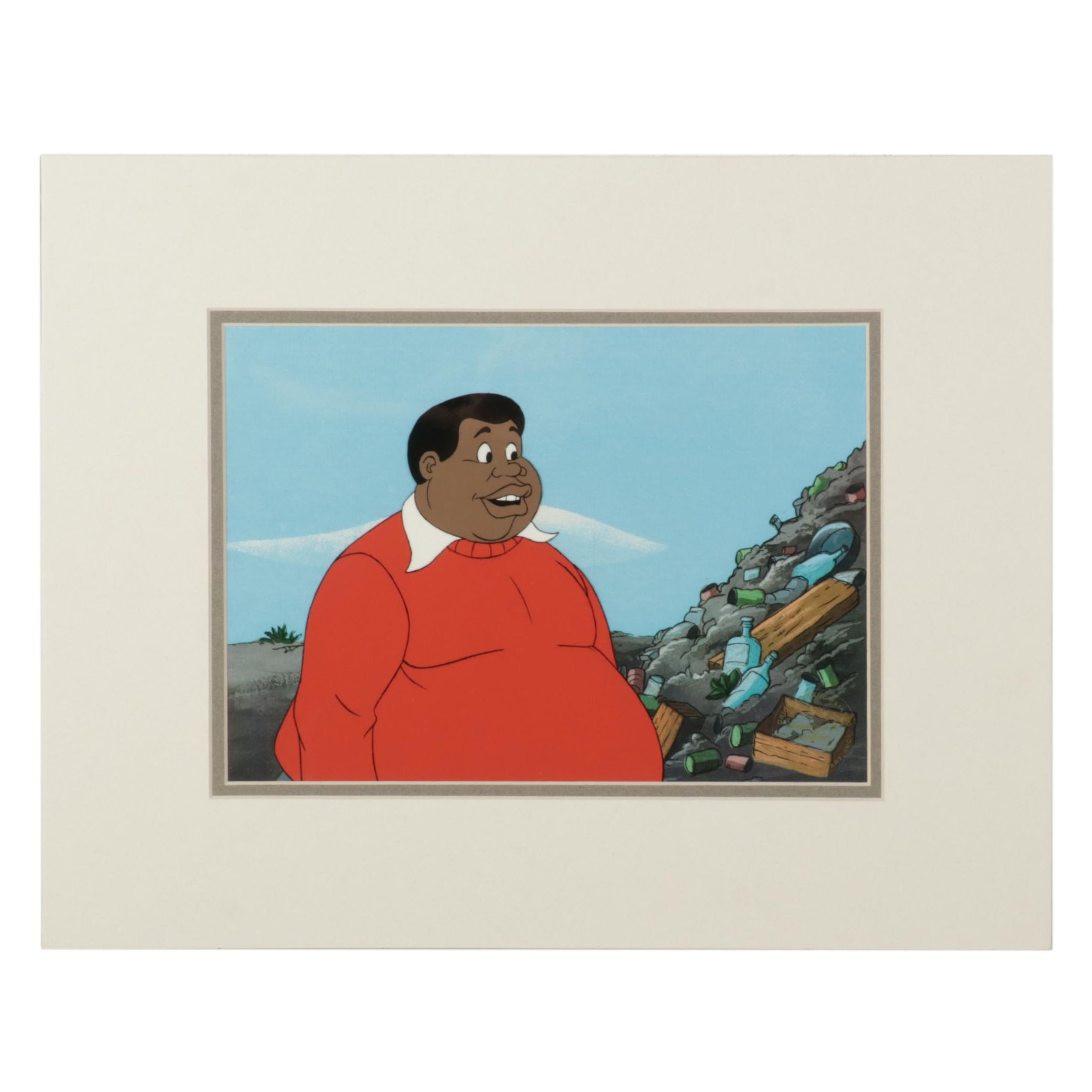 Filmation "Fat Albert" Hand-Painted Animation Production Cel, Circa 1972