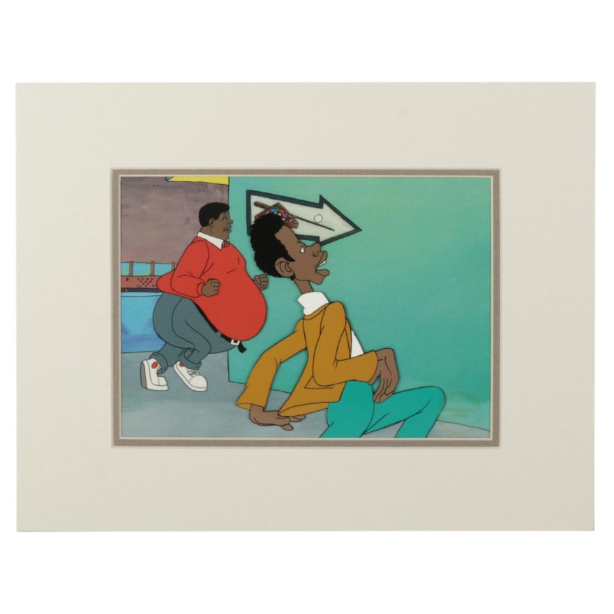 Filmation "Fat Albert" Hand-Painted Animation Production Cel, Circa 1972
