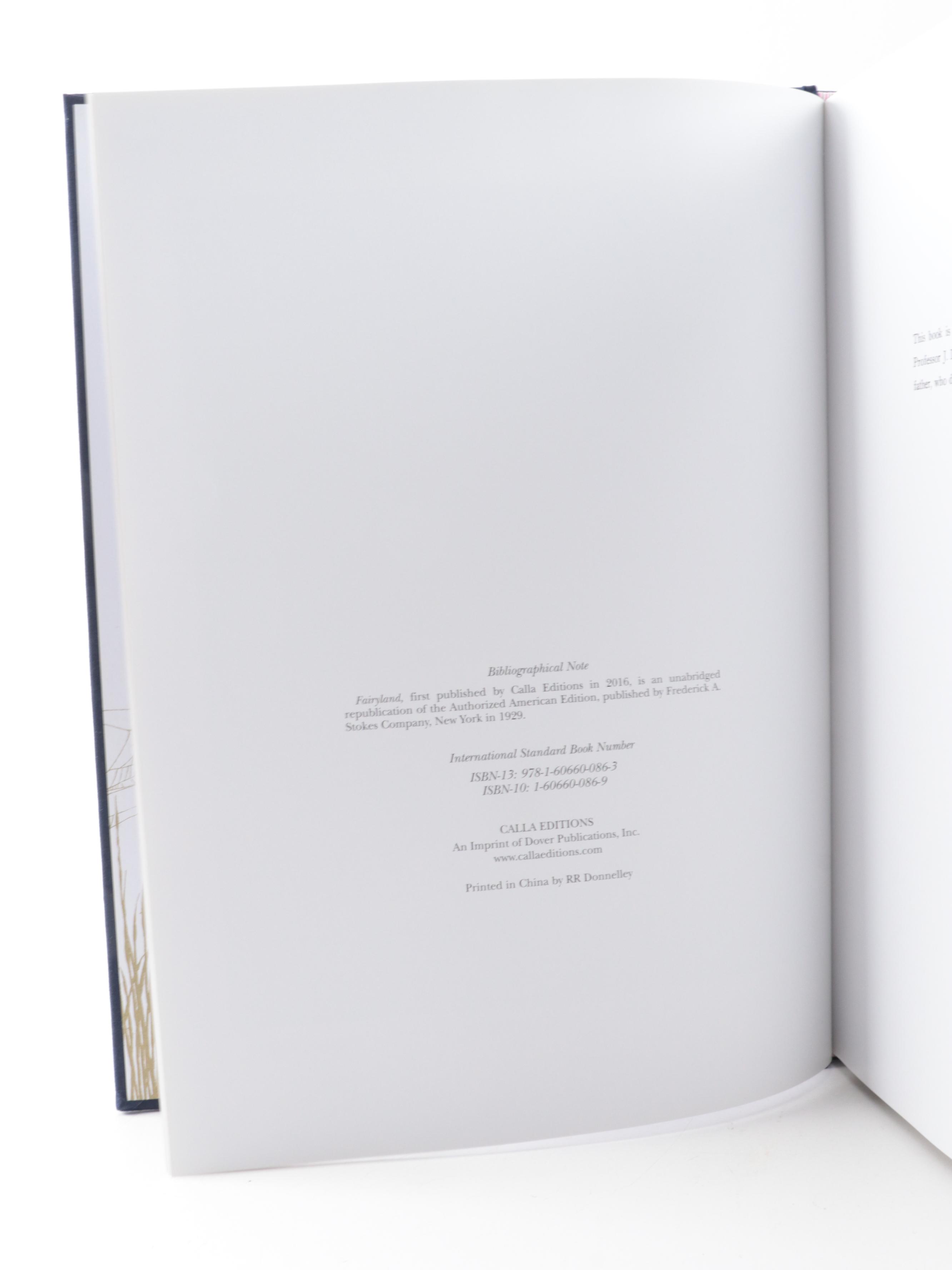 First Edition "In the Realm of the Never Fairies" by Monique Peterson and More