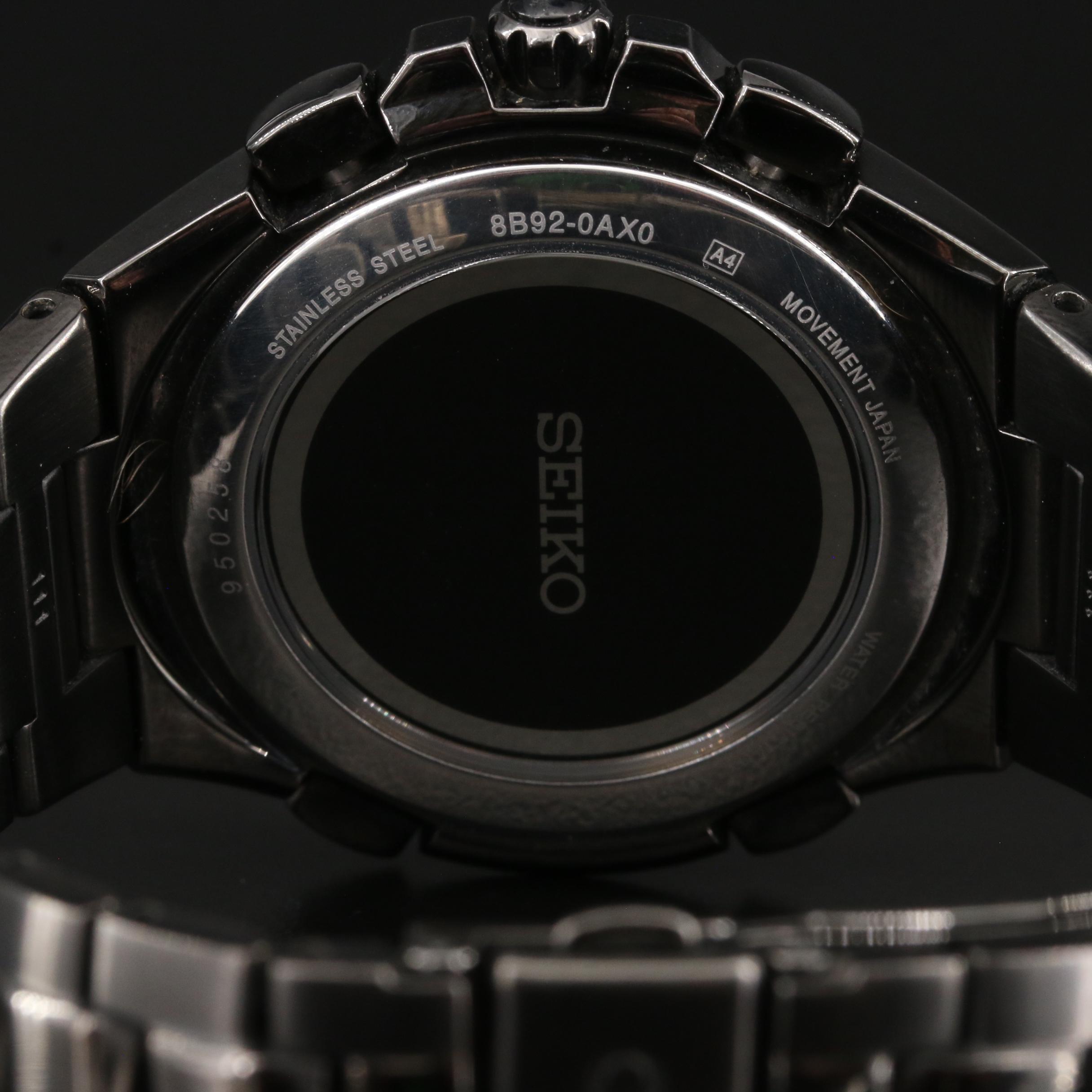 Seiko Coutura Radio Sync Solar Chronometer Watch
