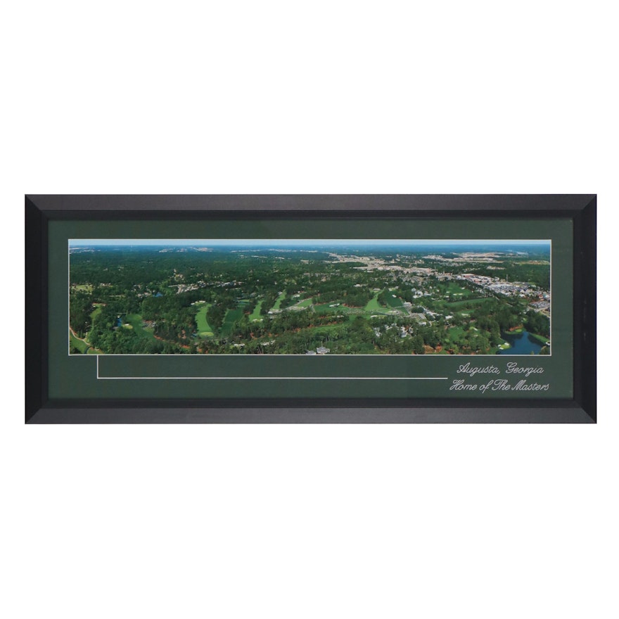 Offset Lithograph "Augusta, Georgia - Home of the Masters"