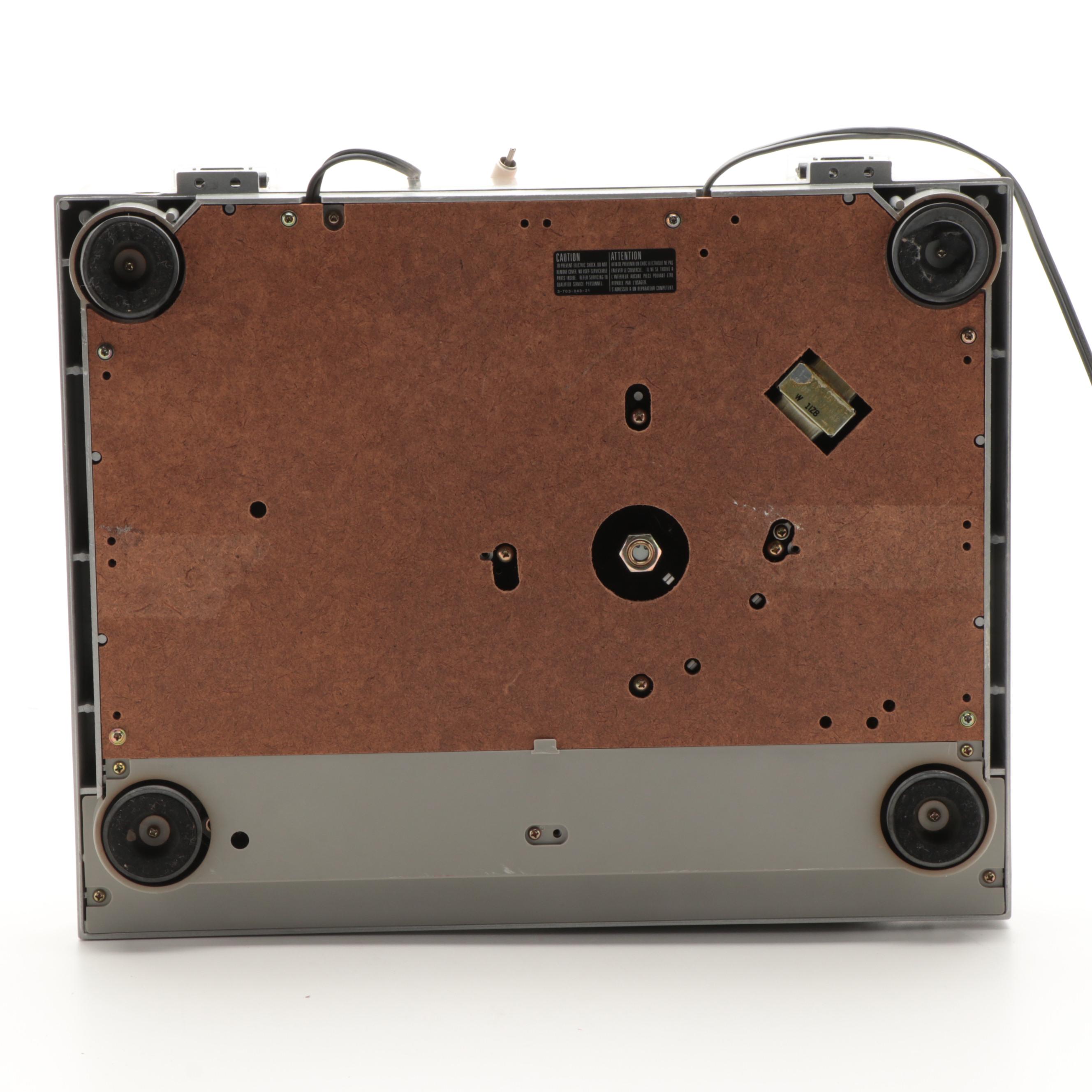 Sony Stereo Turntable System Direct Drive Record Player, Late 20th Century