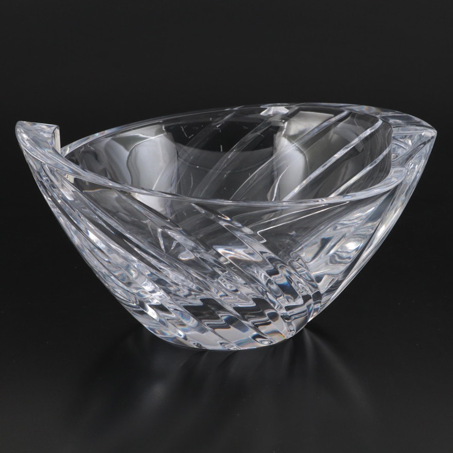 Lenox "Breezes Collection" Oblong Crystal Bowl