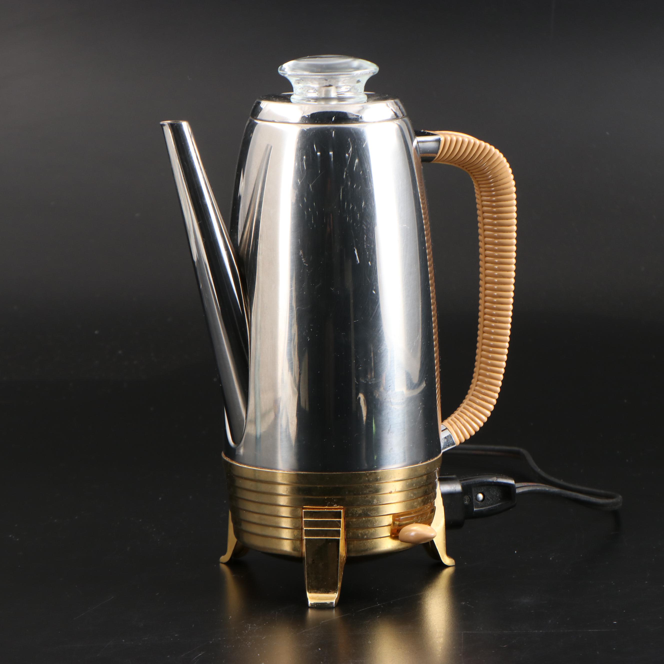 Cory Electric Automatic Percolator, Mid to Late 20th Century