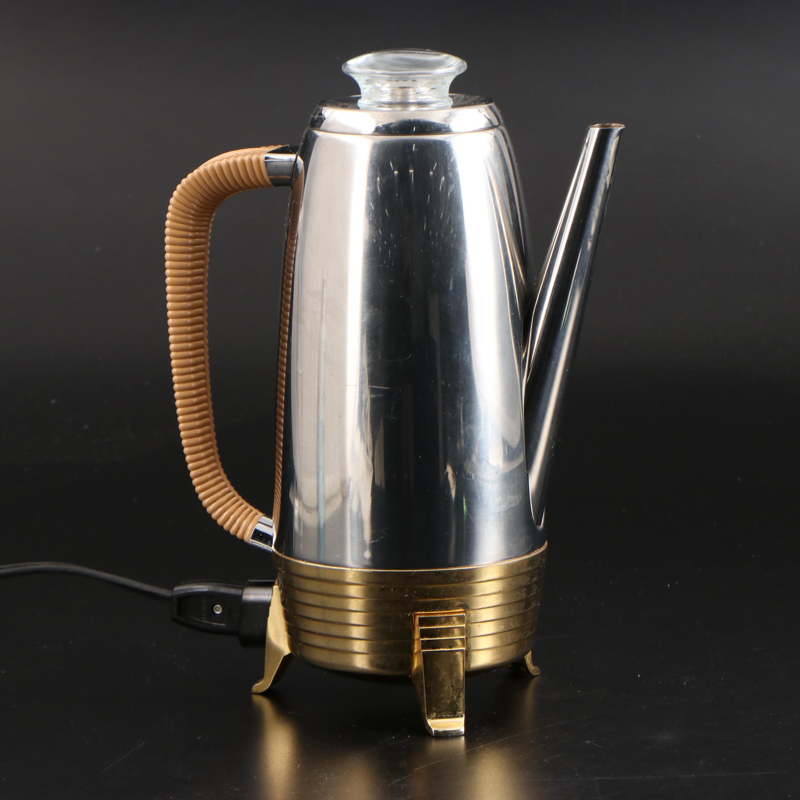 Cory Electric Automatic Percolator, Mid to Late 20th Century