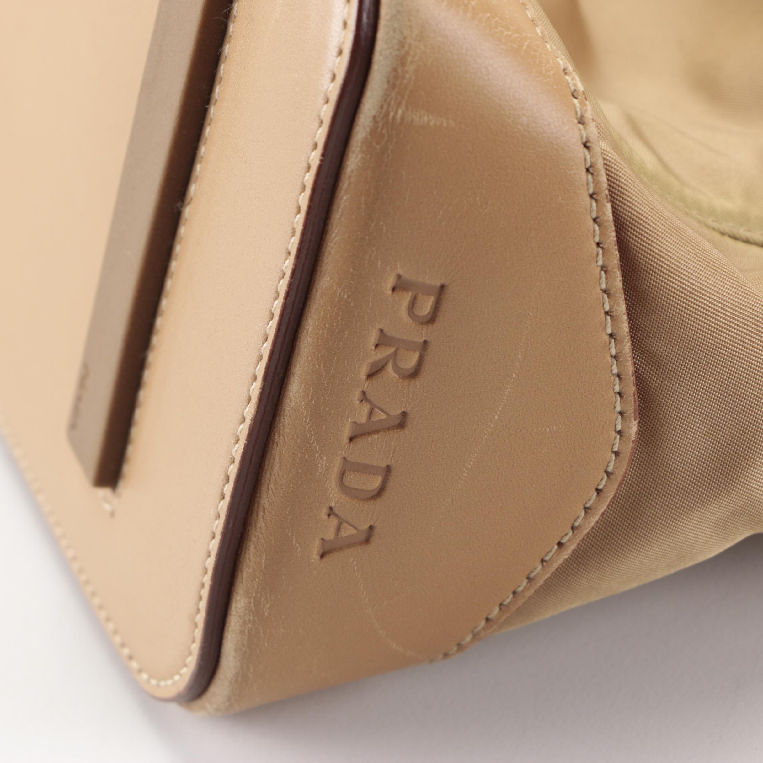 Prada Shoulder Bag in Tessuto Nylon and Leather Trim