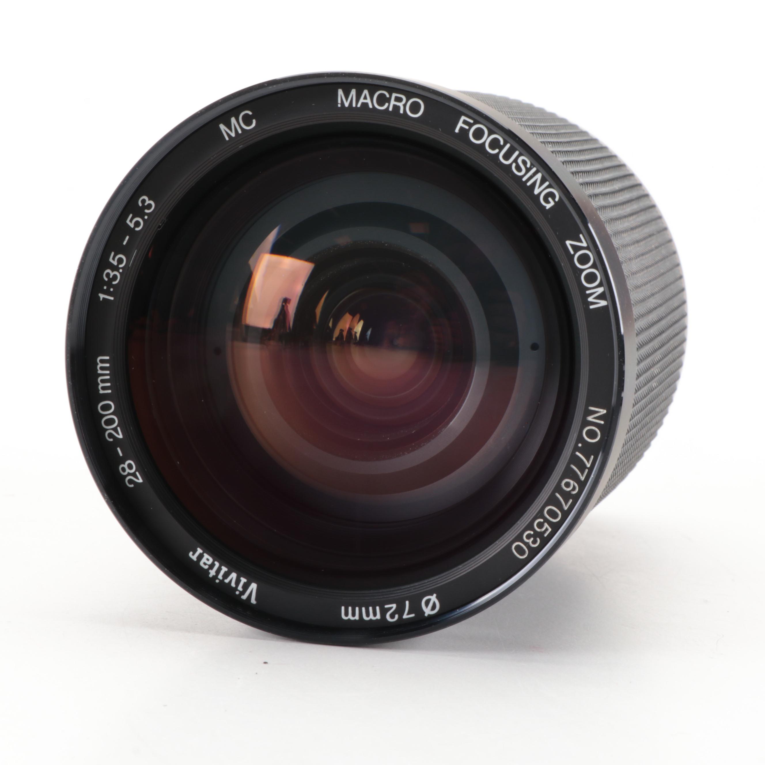 Asahi Pentax ME 35mm Film Camera with Lenses and Other Accessories